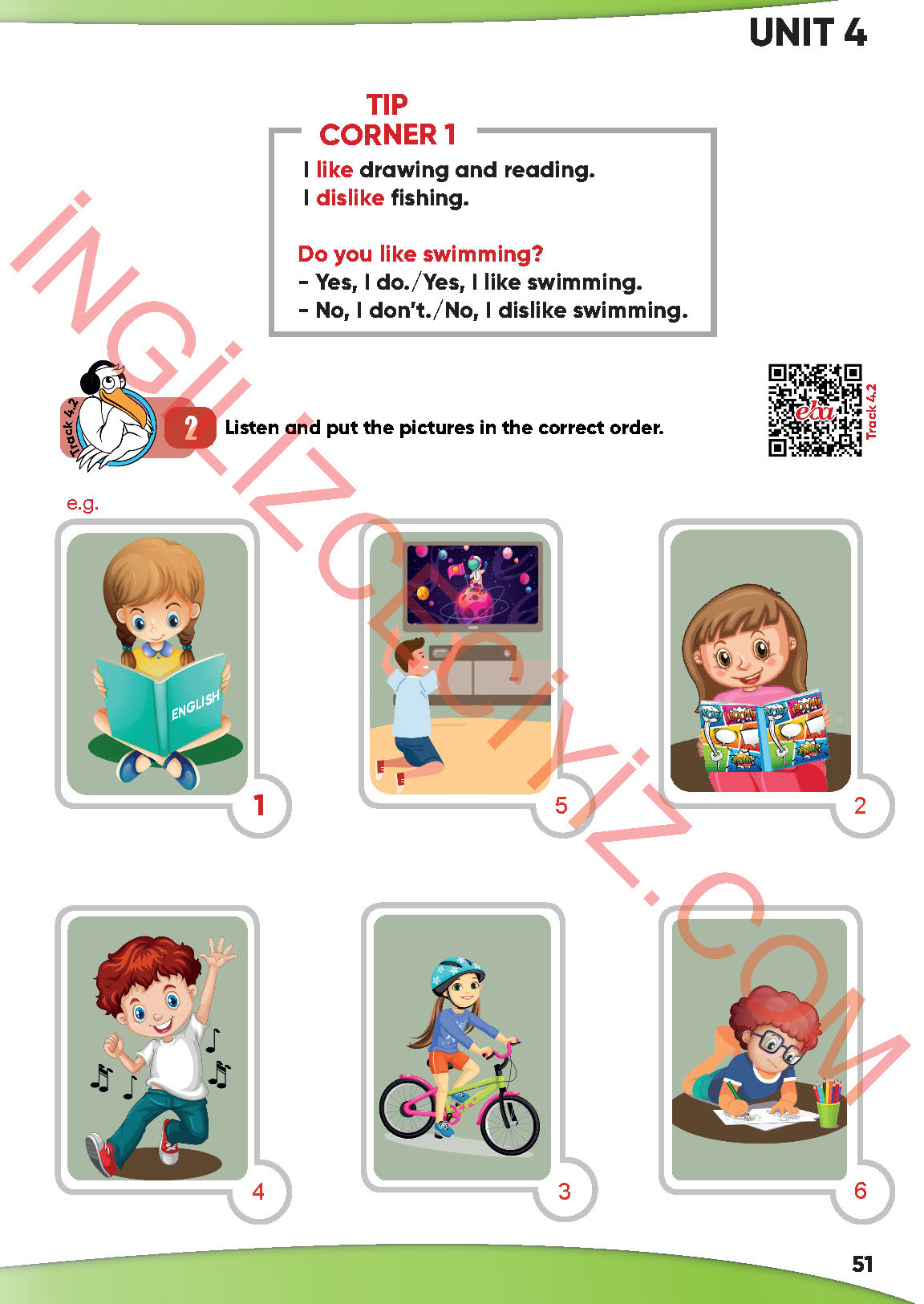 4. Sınıf İngilizce Meb Yayınları Kitabı Sayfa 51 Cevapları 4. Sınıf İngilizce Meb Yayınları Kitabı Sayfa 51 Cevapları