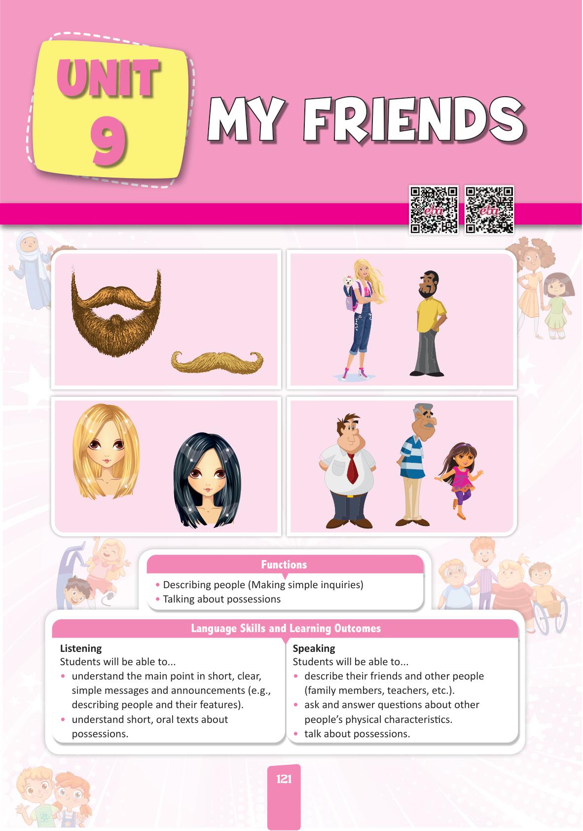 4. Sınıf İngilizce Pasifik Yayınları Kitabı Sayfa 121 Cevapları