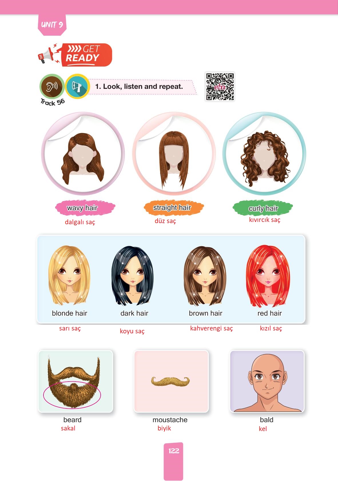 4. Sınıf İngilizce Pasifik Yayınları Kitabı Sayfa 122 Cevapları