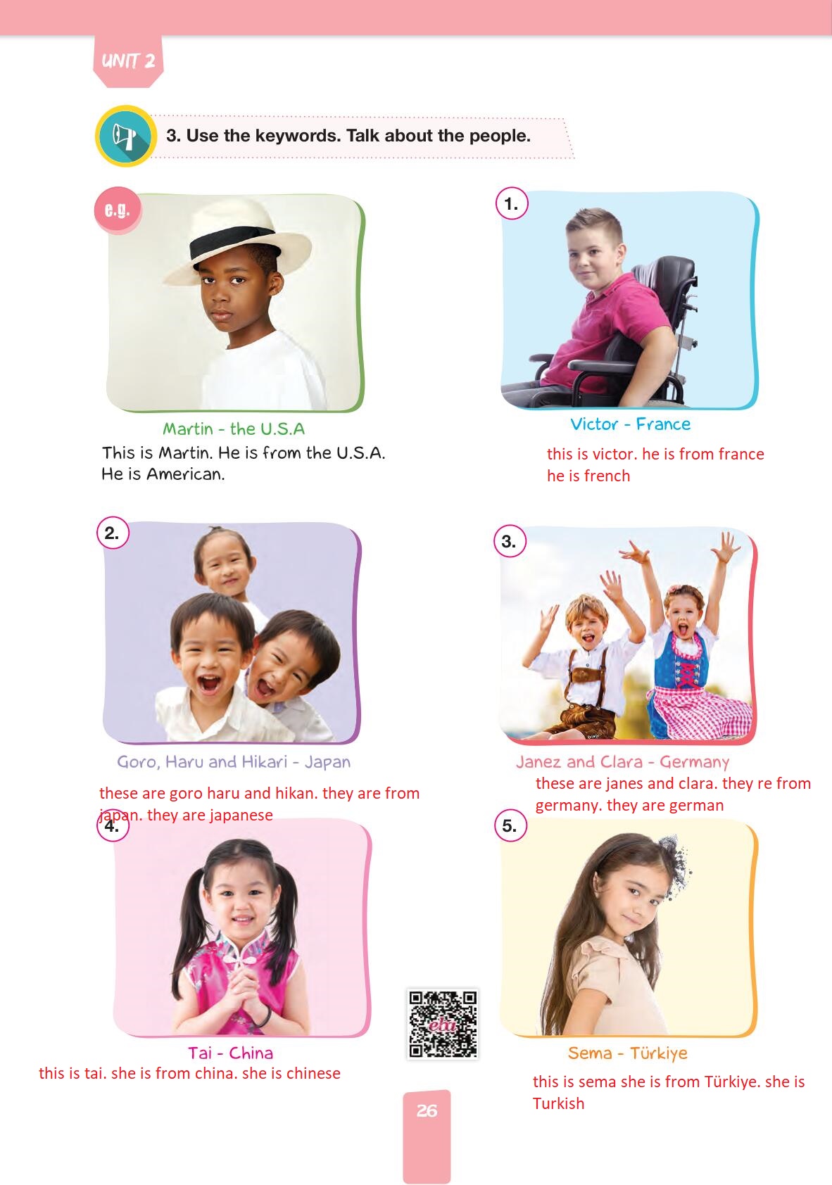 4. Sınıf İngilizce Pasifik Yayınları Kitabı Sayfa 26 Cevapları 4. Sınıf İngilizce Pasifik Yayınları Kitabı Sayfa 26 Cevapları