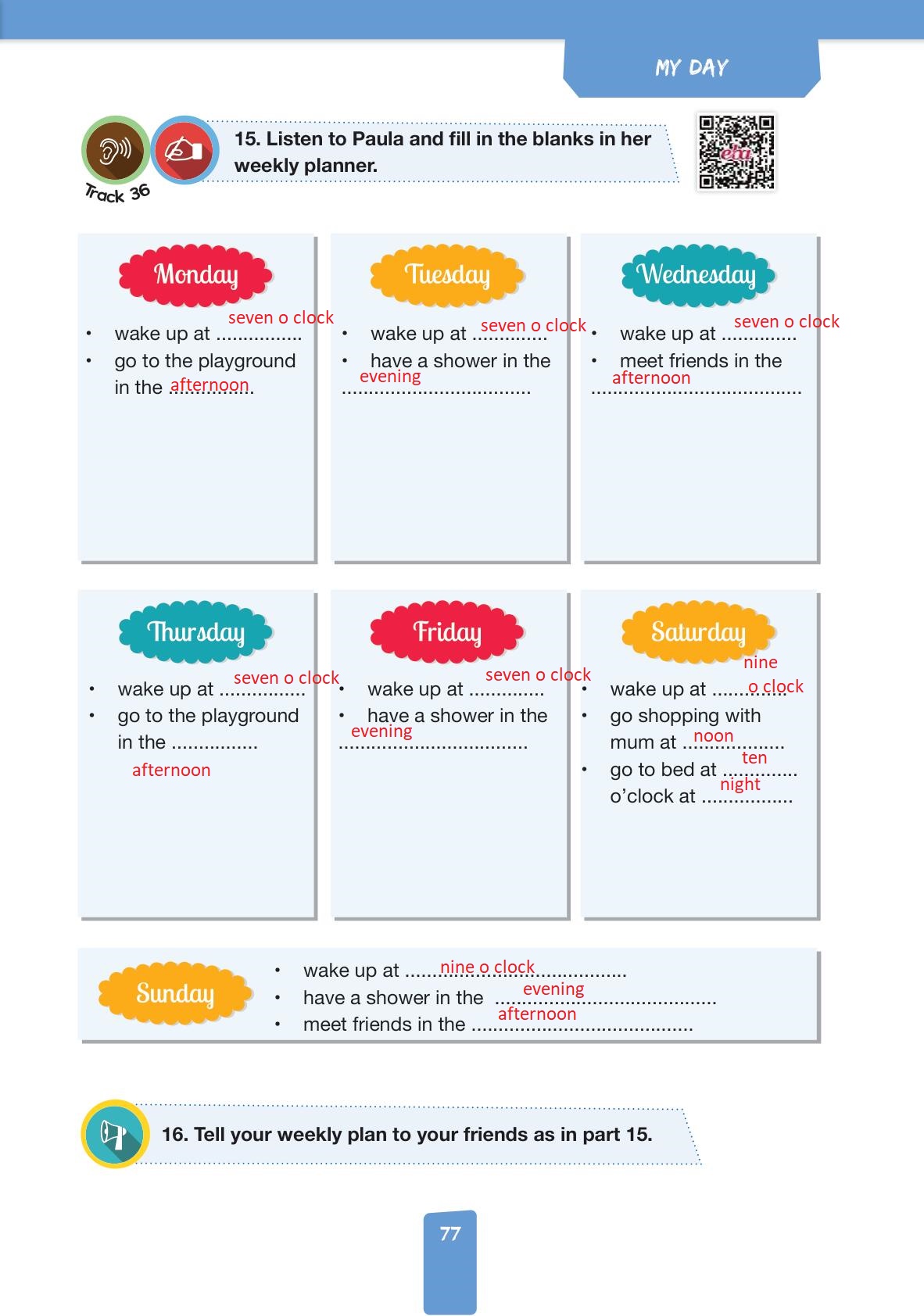4. Sınıf İngilizce Pasifik Yayınları Kitabı Sayfa 77 Cevapları 4. Sınıf İngilizce Pasifik Yayınları Kitabı Sayfa 77 Cevapları