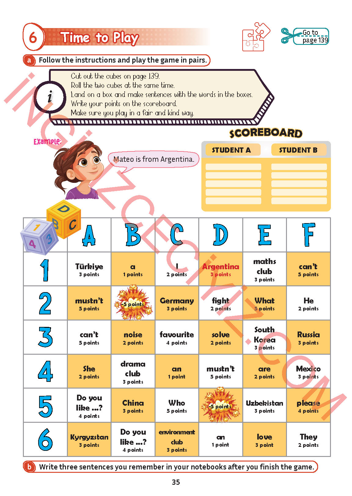 5. Sınıf İngilizce Meb Yayınları Kitabı Sayfa 35 Cevapları 5. Sınıf İngilizce Meb Yayınları Kitabı Sayfa 35 Cevapları