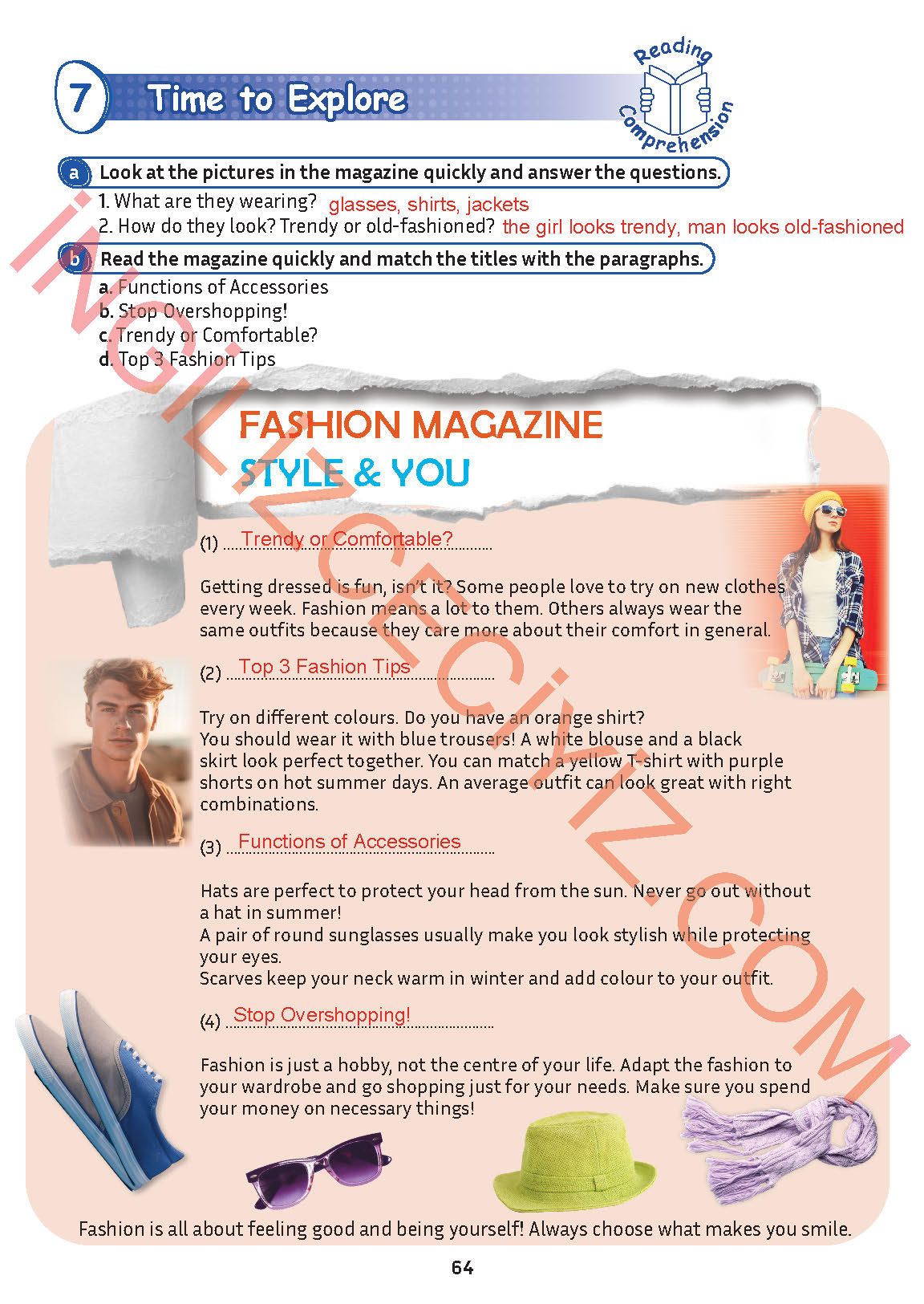 5. Sınıf İngilizce Meb Yayınları Kitabı Sayfa 64 Cevapları 5. Sınıf İngilizce Meb Yayınları Kitabı Sayfa 64 Cevapları