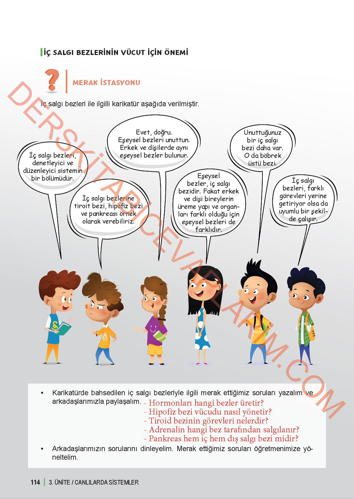 6. Sınıf Fen Bilgisi 1. Kitap Meb Yayınları Ders Kitabı Sayfa 114 Cevapları 6. Sınıf Fen Bilgisi 1. Kitap Meb Yayınları Ders Kitabı Sayfa 114 Cevapları