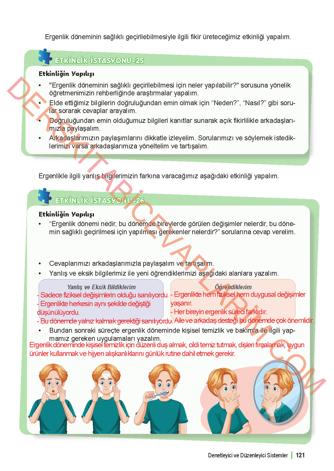 6. Sınıf Fen Bilgisi 1. Kitap Meb Yayınları Ders Kitabı Sayfa 121 Cevapları 6. Sınıf Fen Bilgisi 1. Kitap Meb Yayınları Ders Kitabı Sayfa 121 Cevapları
