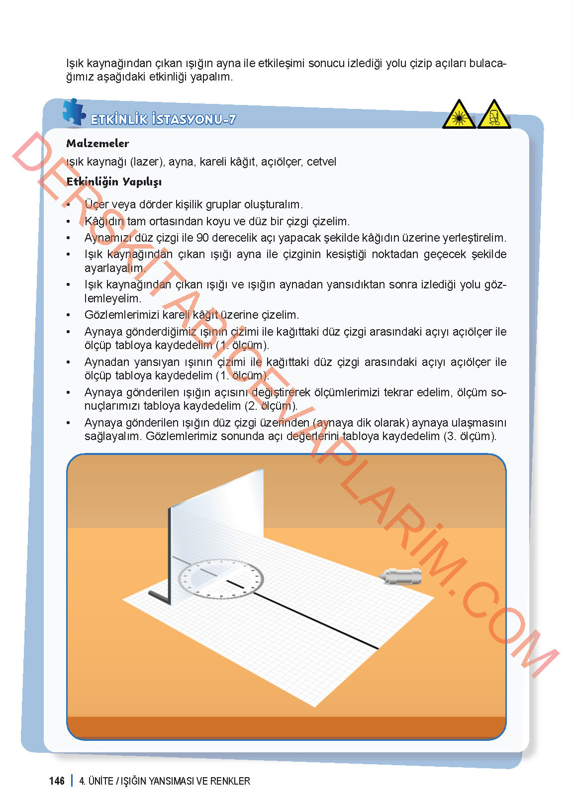 6. Sınıf Fen Bilgisi 1. Kitap Meb Yayınları Ders Kitabı Sayfa 146 Cevapları