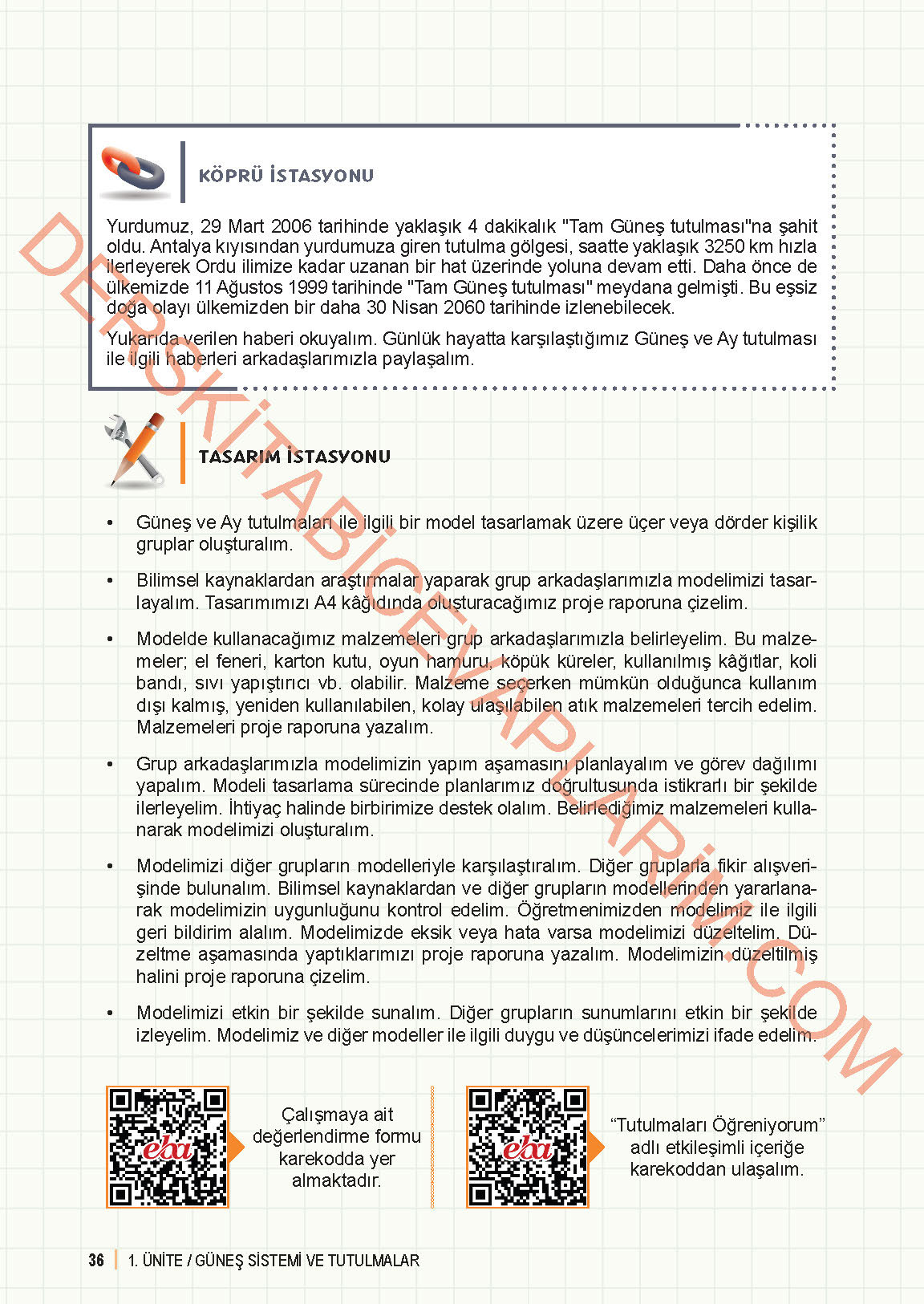 6. Sınıf Fen Bilgisi 1. Kitap Meb Yayınları Ders Kitabı Sayfa 36 Cevapları 6. Sınıf Fen Bilgisi 1. Kitap Meb Yayınları Ders Kitabı Sayfa 36 Cevapları