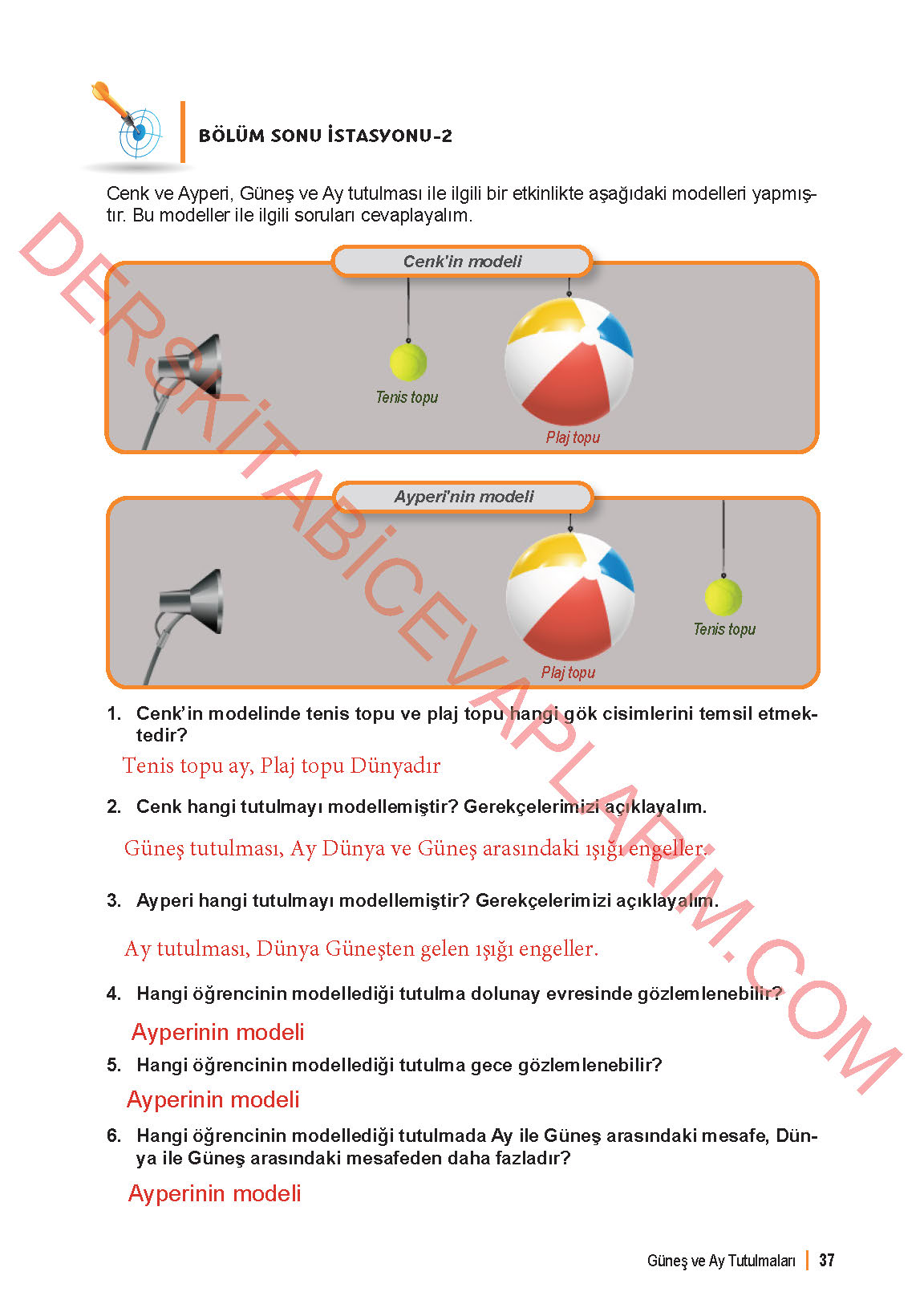 6. Sınıf Fen Bilgisi 1. Kitap Meb Yayınları Ders Kitabı Sayfa 37 Cevapları 6. Sınıf Fen Bilgisi 1. Kitap Meb Yayınları Ders Kitabı Sayfa 37 Cevapları
