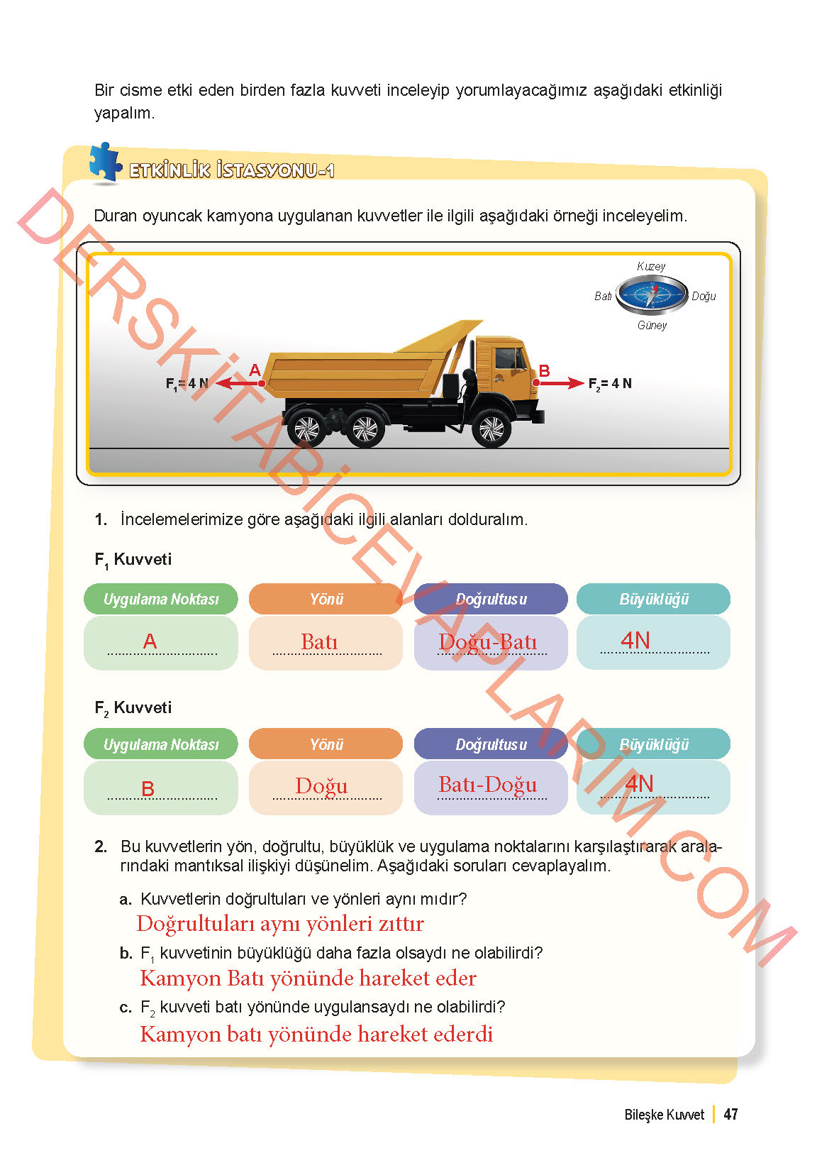 6. Sınıf Fen Bilgisi 1. Kitap Meb Yayınları Ders Kitabı Sayfa 47 Cevapları 6. Sınıf Fen Bilgisi 1. Kitap Meb Yayınları Ders Kitabı Sayfa 47 Cevapları