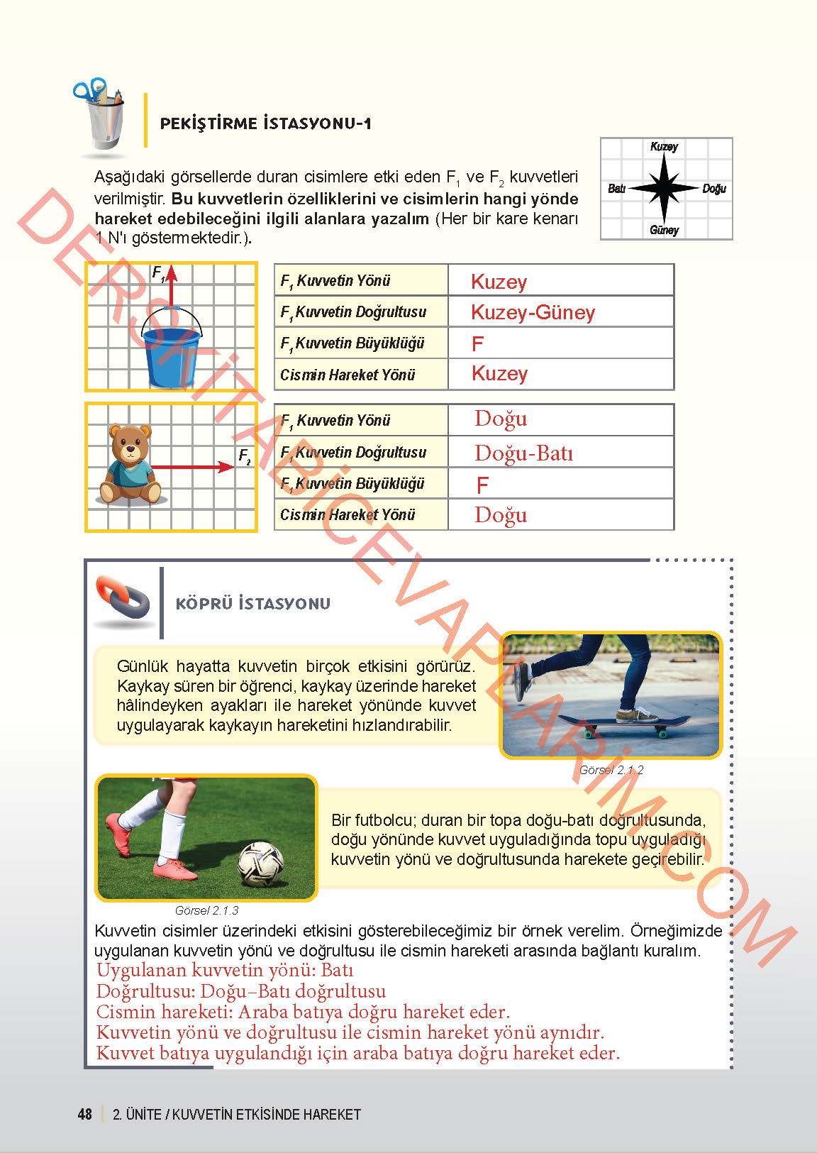 6. Sınıf Fen Bilgisi 1. Kitap Meb Yayınları Ders Kitabı Sayfa 48 Cevapları 6. Sınıf Fen Bilgisi 1. Kitap Meb Yayınları Ders Kitabı Sayfa 48 Cevapları