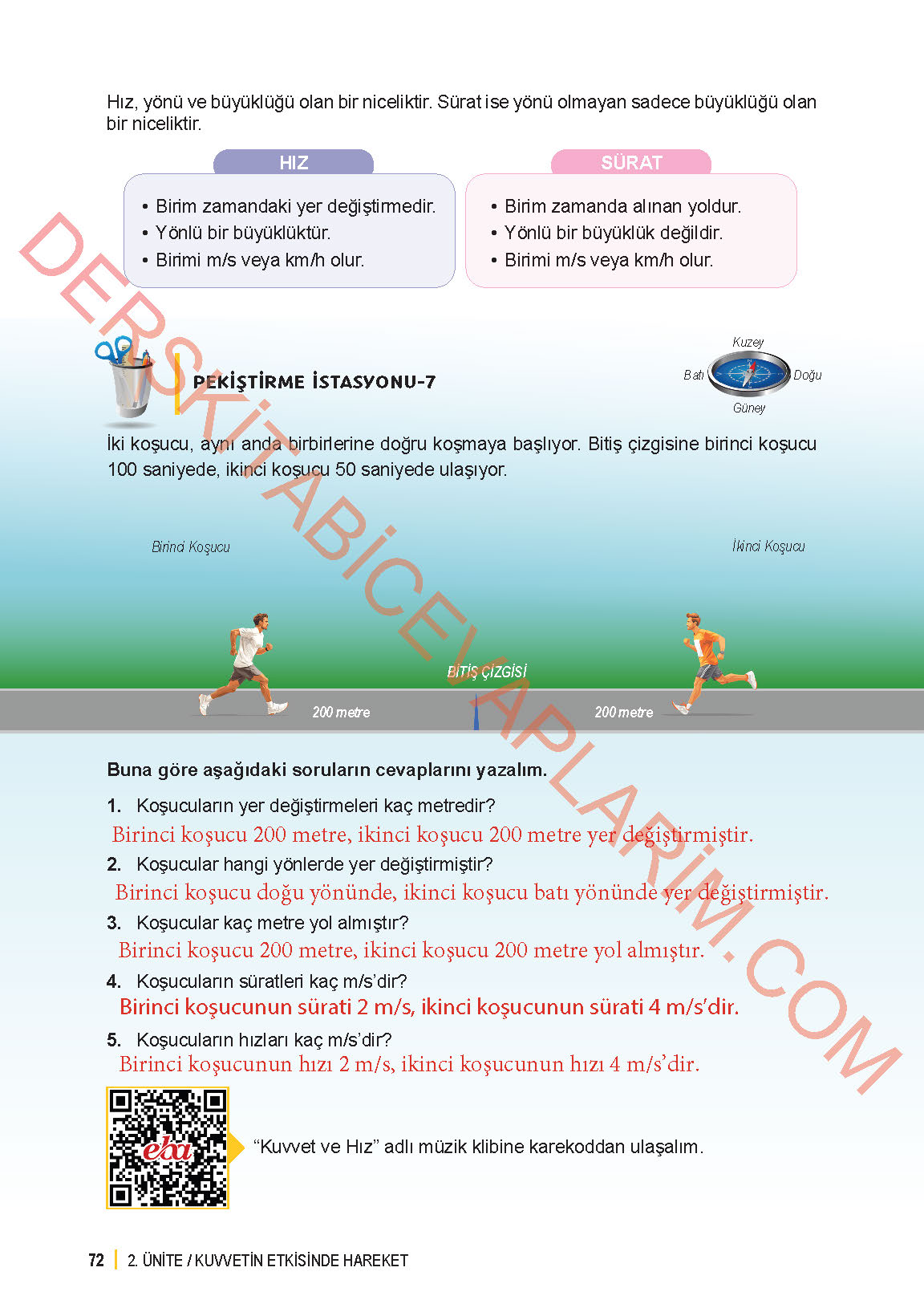 6. Sınıf Fen Bilgisi 1. Kitap Meb Yayınları Ders Kitabı Sayfa 72 Cevapları 6. Sınıf Fen Bilgisi 1. Kitap Meb Yayınları Ders Kitabı Sayfa 72 Cevapları