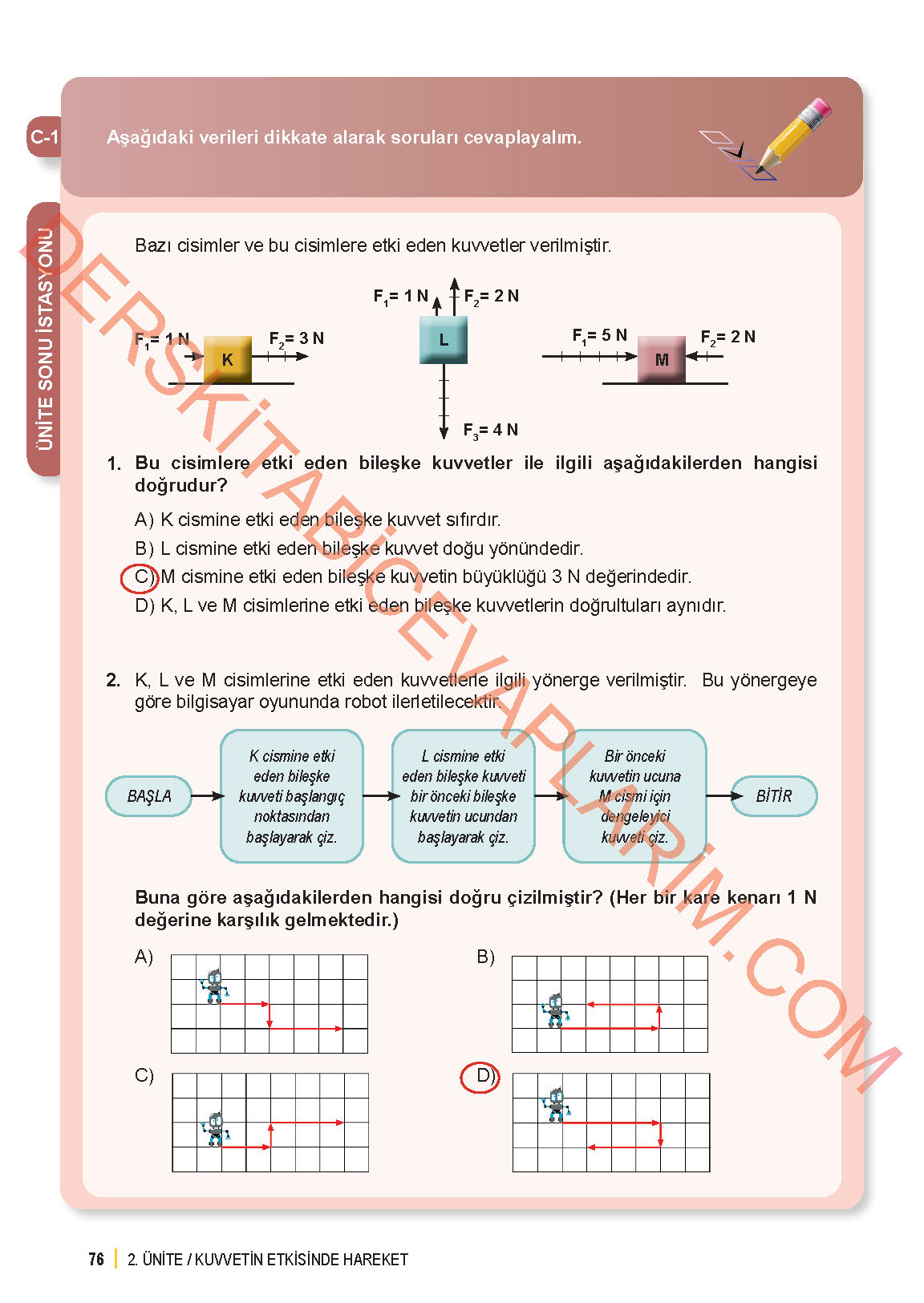 6. Sınıf Fen Bilgisi 1. Kitap Meb Yayınları Ders Kitabı Sayfa 76 Cevapları 6. Sınıf Fen Bilgisi 1. Kitap Meb Yayınları Ders Kitabı Sayfa 76 Cevapları