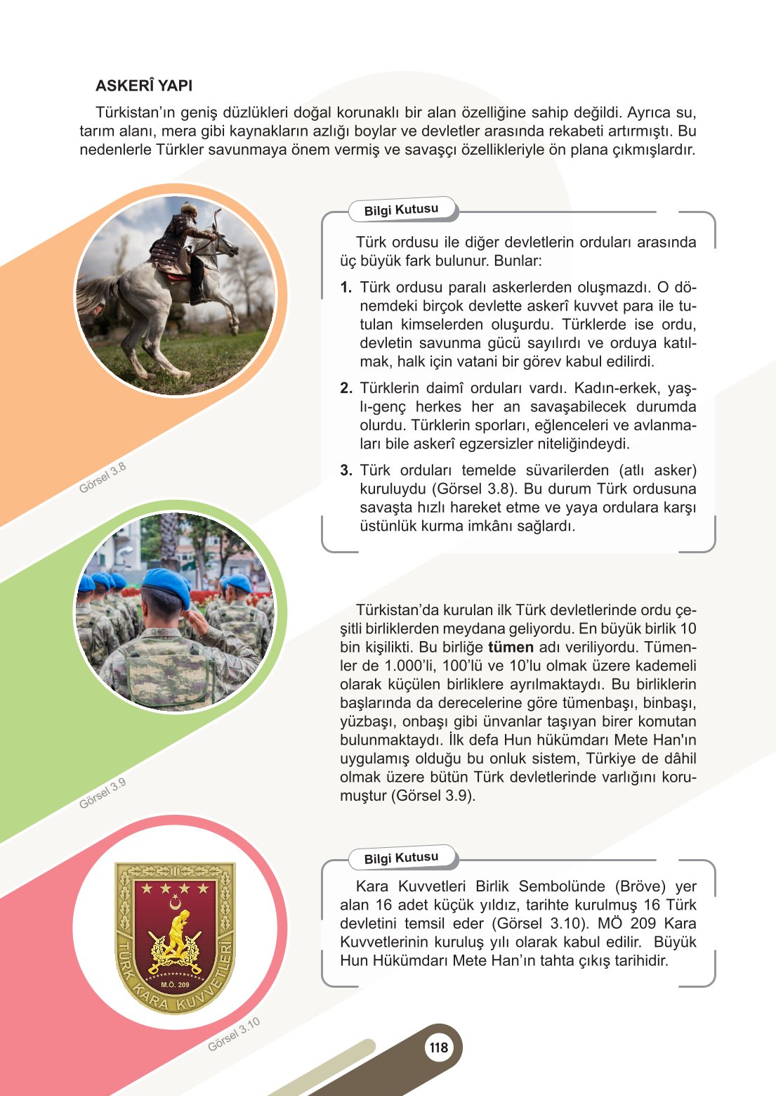 6. Sınıf Meb Yayınları Sosyal Bilgiler Ders Kitabı Sayfa 118 Cevapları