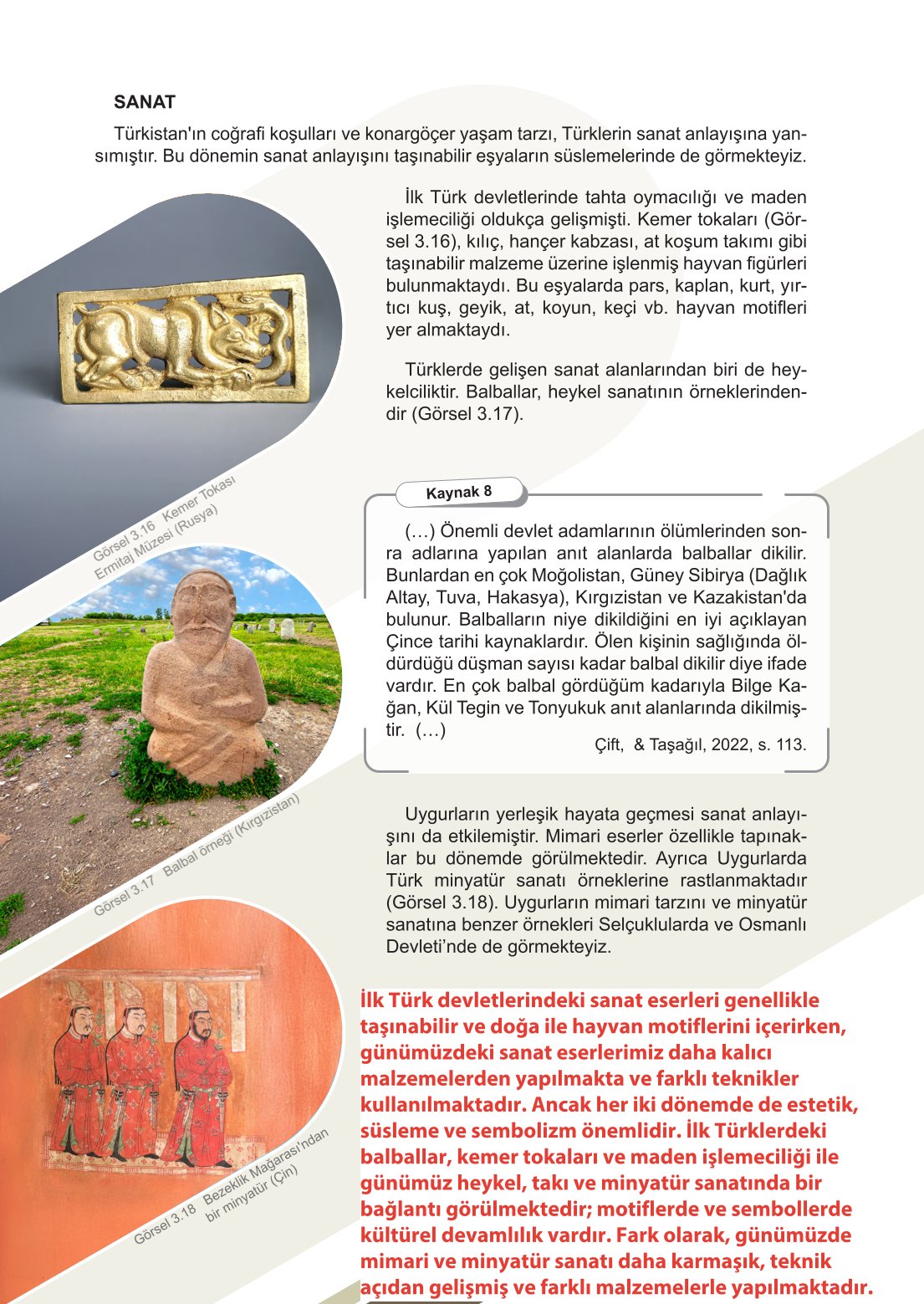 6. Sınıf Meb Yayınları Sosyal Bilgiler Ders Kitabı Sayfa 122 Cevapları