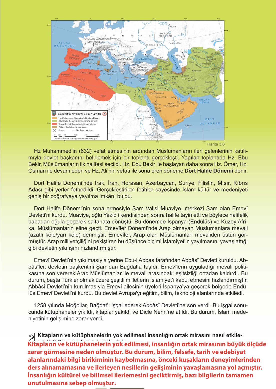 6. Sınıf Meb Yayınları Sosyal Bilgiler Ders Kitabı Sayfa 131 Cevapları