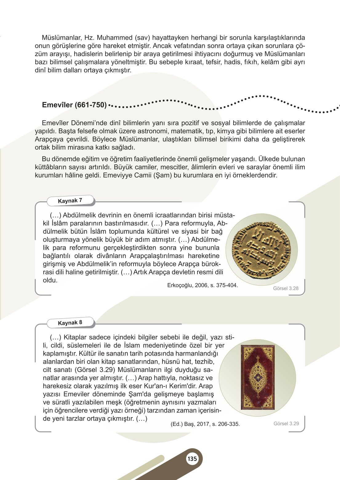 6. Sınıf Meb Yayınları Sosyal Bilgiler Ders Kitabı Sayfa 135 Cevapları