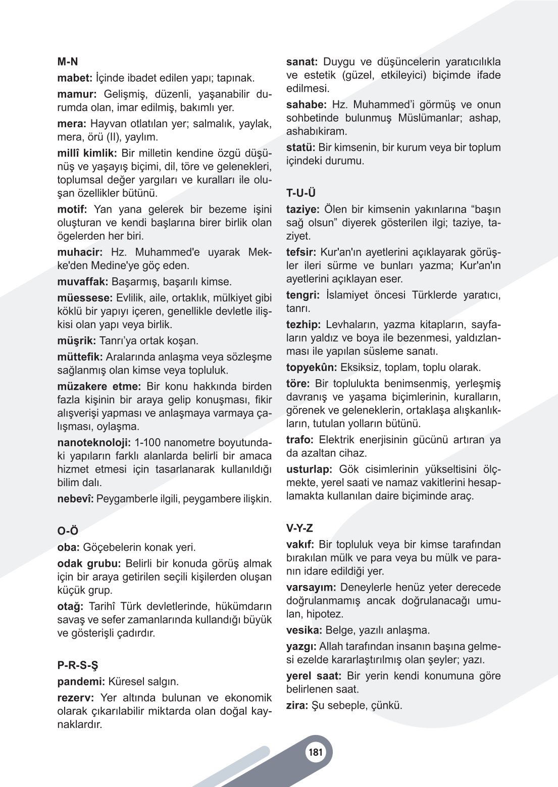 6. Sınıf Meb Yayınları Sosyal Bilgiler Ders Kitabı Sayfa 181 Cevapları 6. Sınıf Meb Yayınları Sosyal Bilgiler Ders Kitabı Sayfa 181 Cevapları