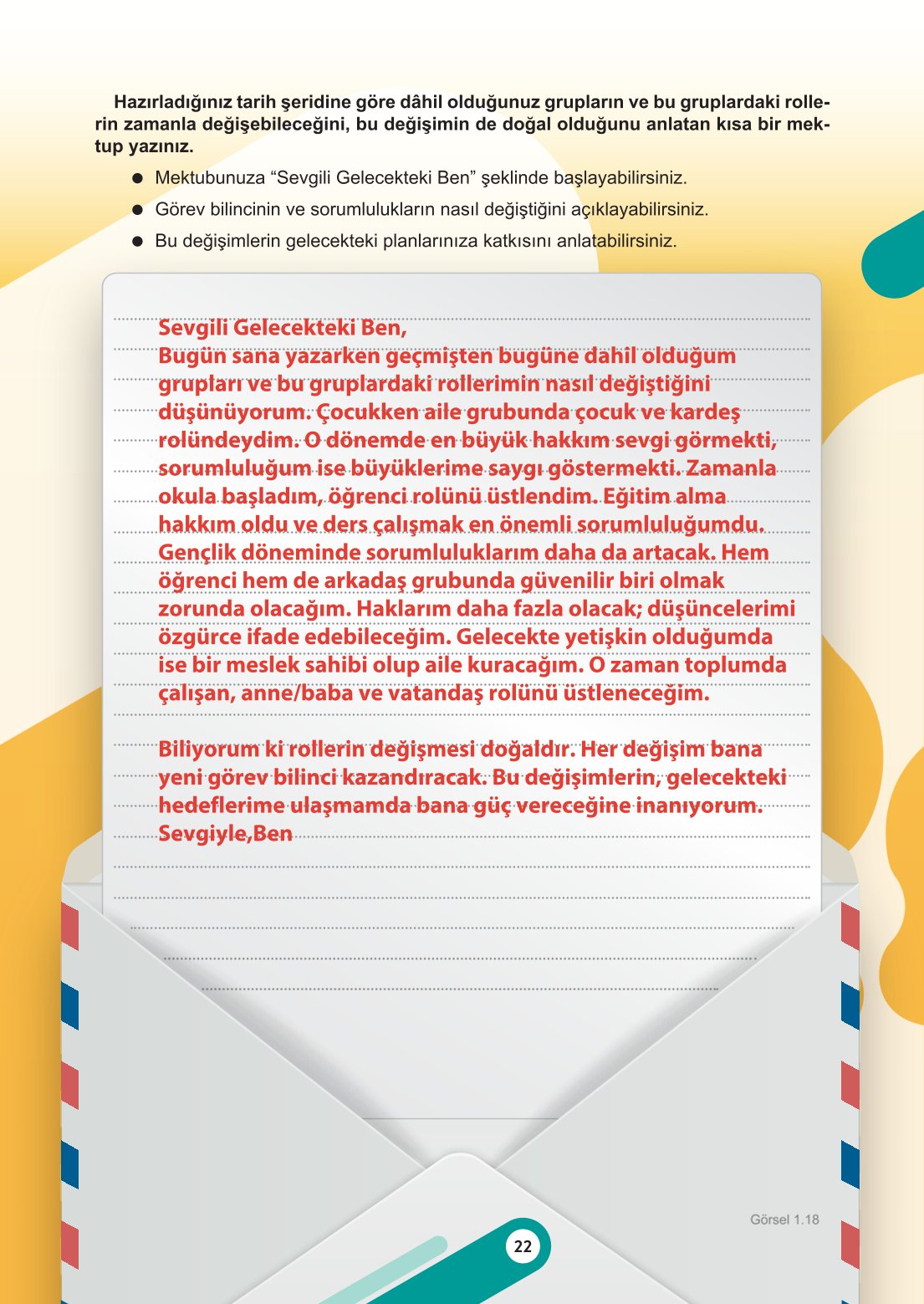 6. Sınıf Meb Yayınları Sosyal Bilgiler Ders Kitabı Sayfa 22 Cevapları