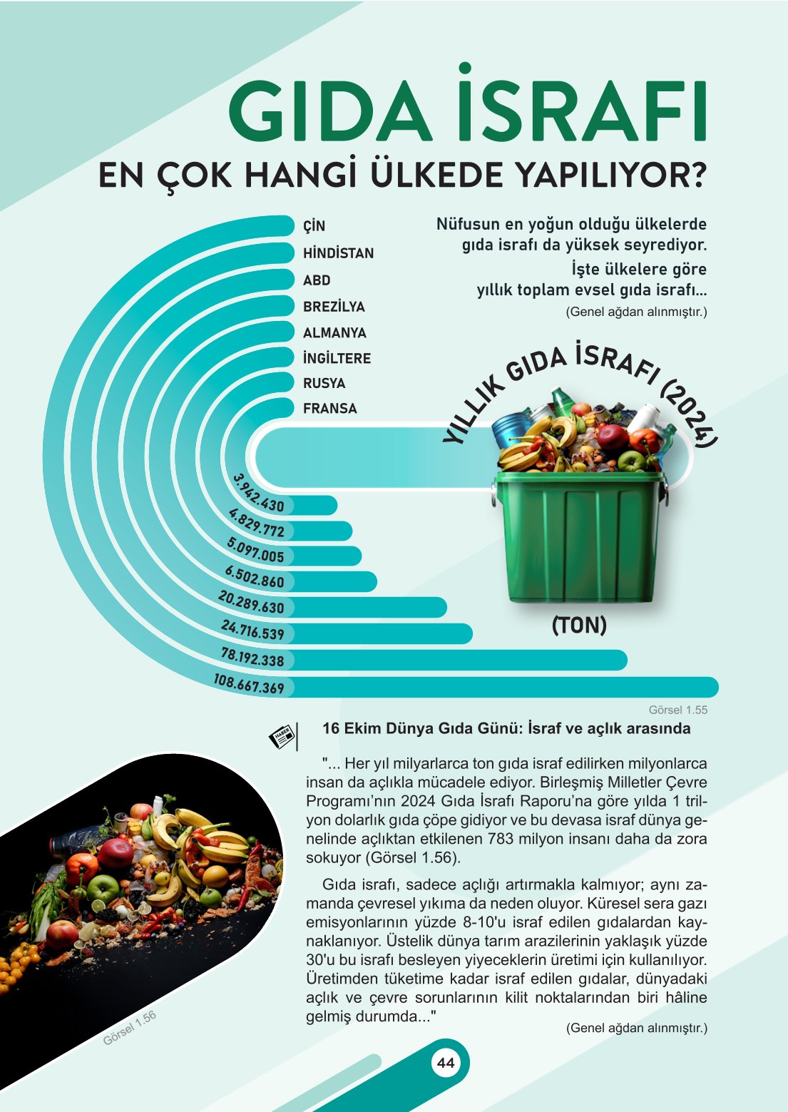 6. Sınıf Meb Yayınları Sosyal Bilgiler Ders Kitabı Sayfa 44 Cevapları