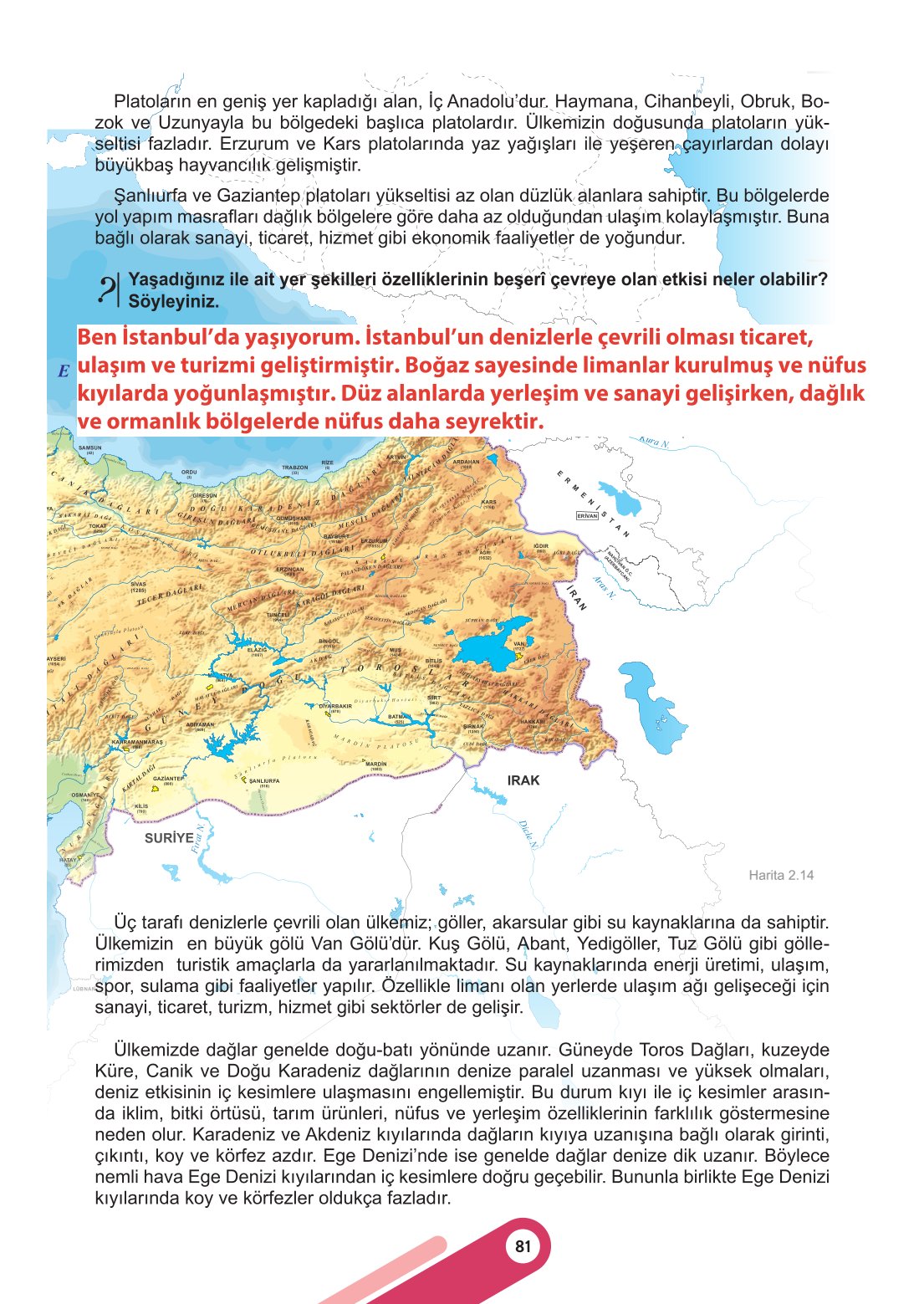 6. Sınıf Meb Yayınları Sosyal Bilgiler Ders Kitabı Sayfa 81 Cevapları