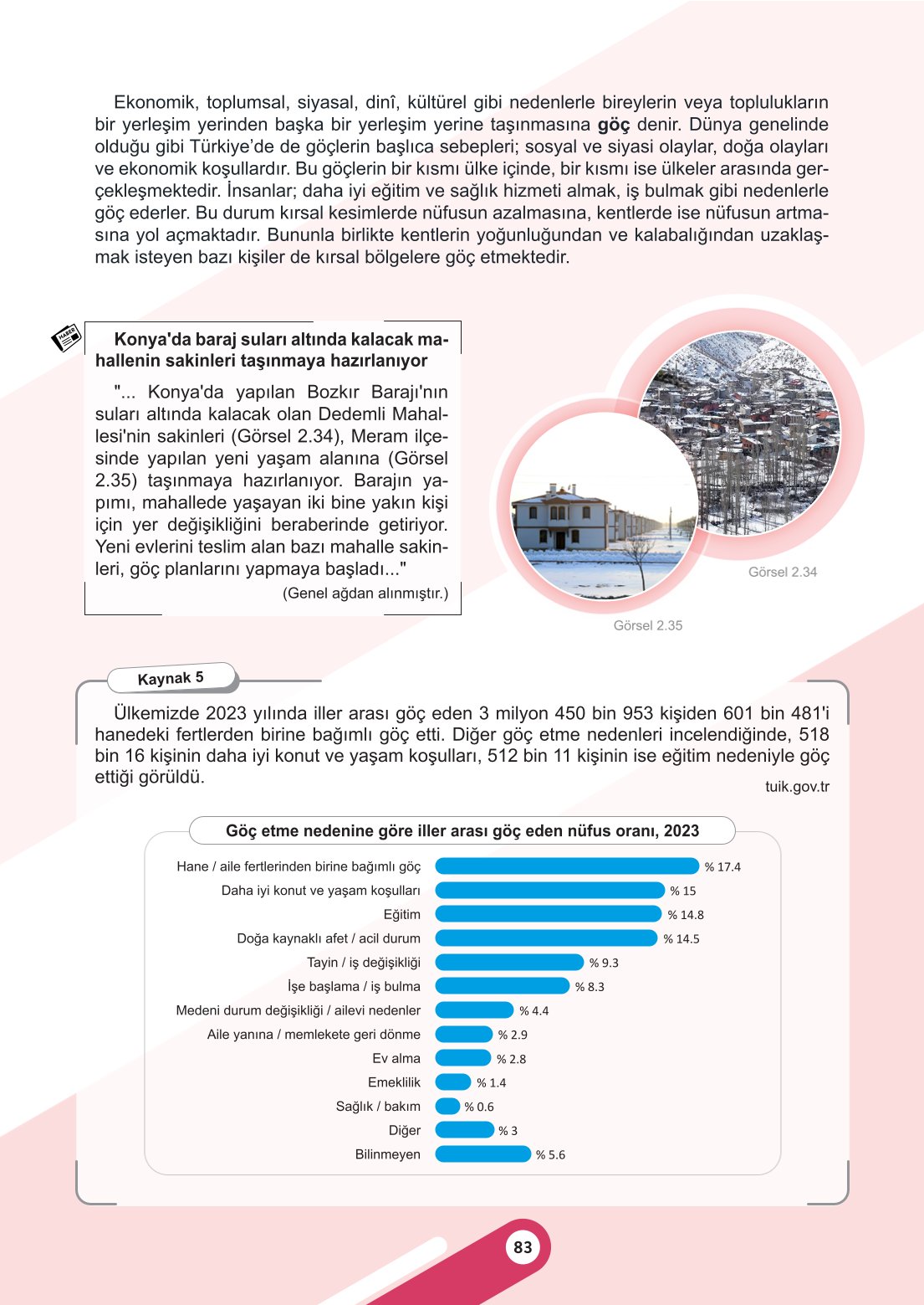 6. Sınıf Meb Yayınları Sosyal Bilgiler Ders Kitabı Sayfa 83 Cevapları