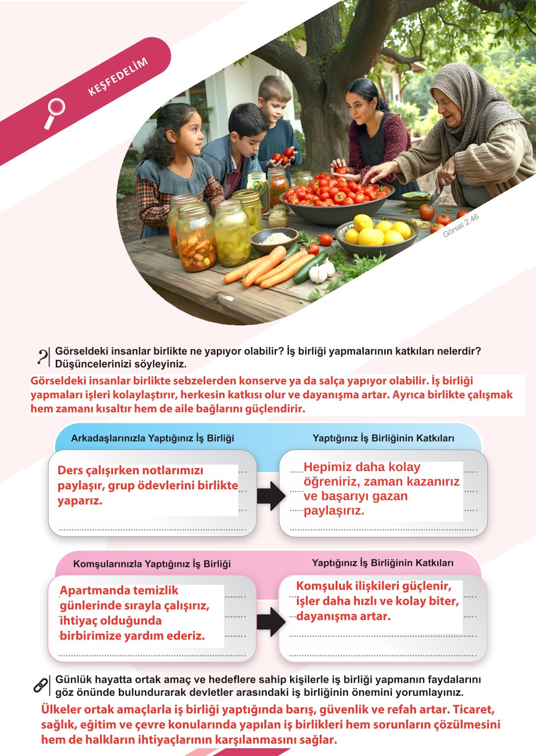 6. Sınıf Meb Yayınları Sosyal Bilgiler Ders Kitabı Sayfa 91 Cevapları