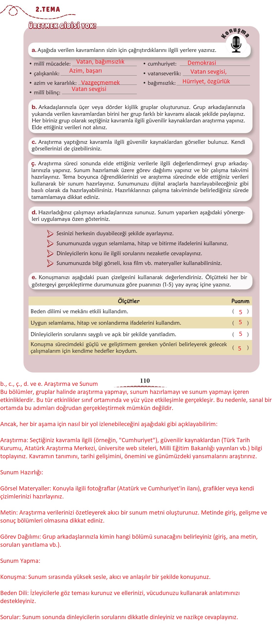 6. Sınıf Türkçe 1. Kitap Meb Yayınları Ders Kitabı Sayfa 111 Cevapları 6. Sınıf Türkçe 1. Kitap Meb Yayınları Ders Kitabı Sayfa 111 Cevapları