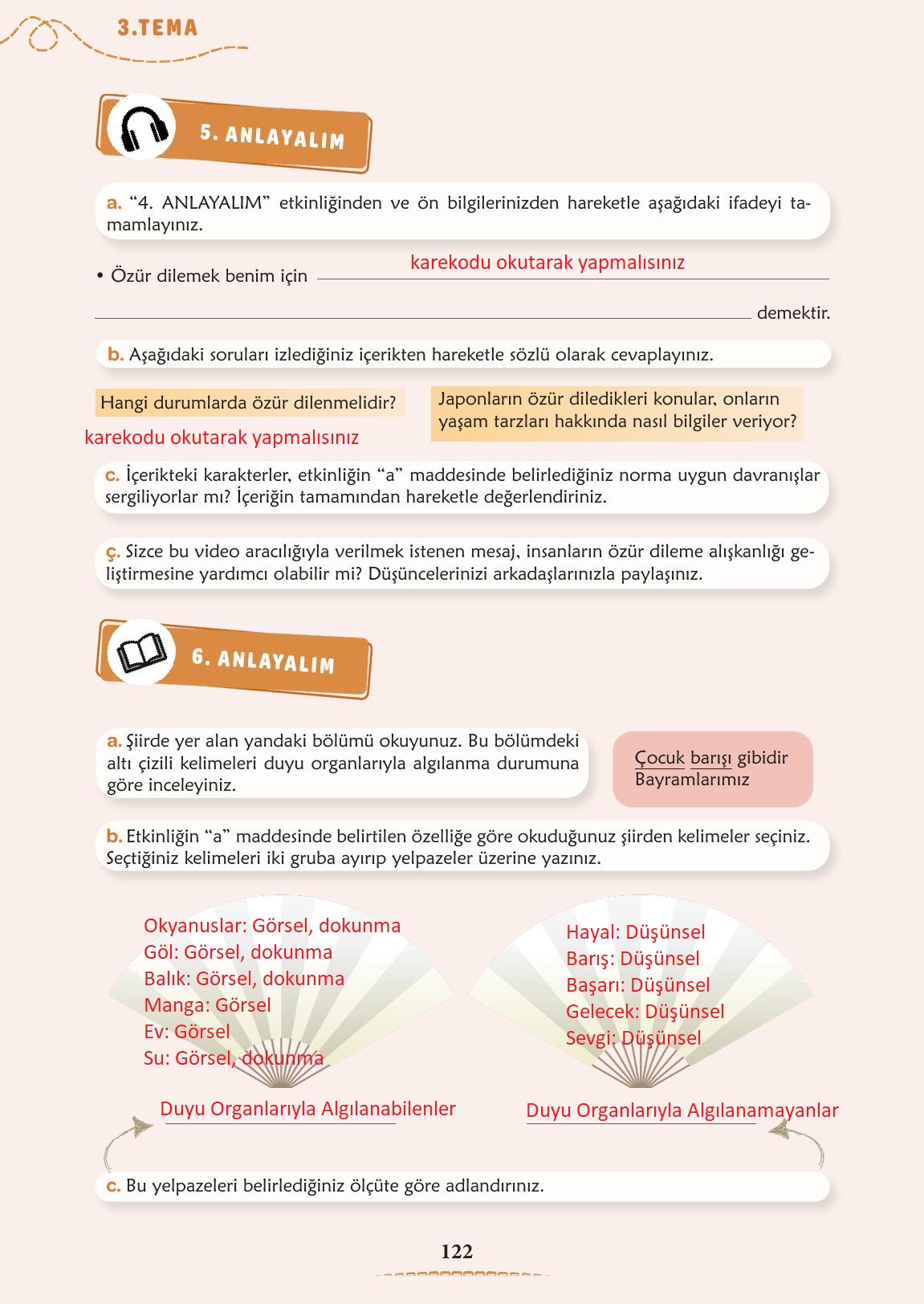 6. Sınıf Türkçe 1. Kitap Meb Yayınları Ders Kitabı Sayfa 123 Cevapları 6. Sınıf Türkçe 1. Kitap Meb Yayınları Ders Kitabı Sayfa 123 Cevapları