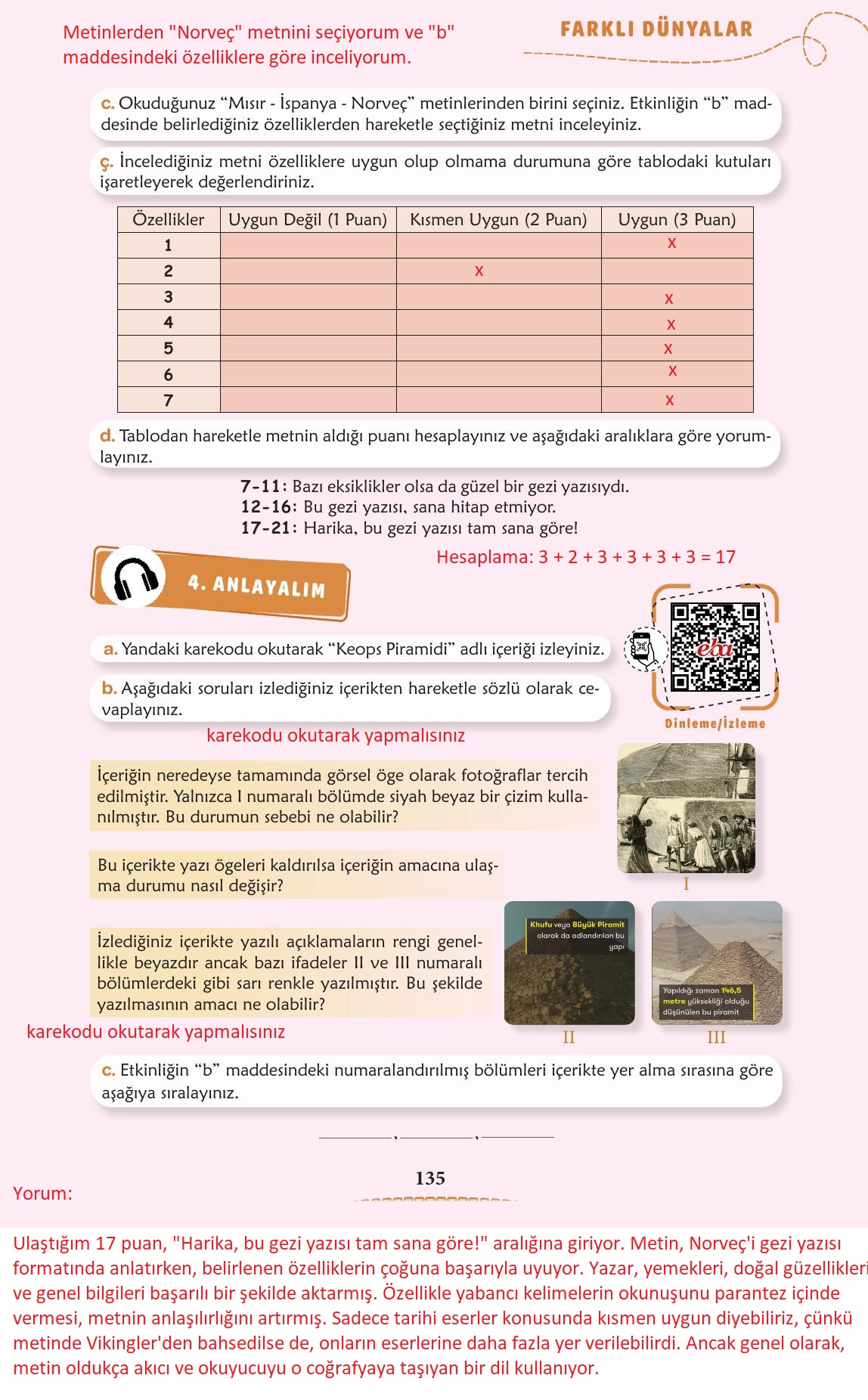 6. Sınıf Türkçe 1. Kitap Meb Yayınları Ders Kitabı Sayfa 136 Cevapları 6. Sınıf Türkçe 1. Kitap Meb Yayınları Ders Kitabı Sayfa 136 Cevapları