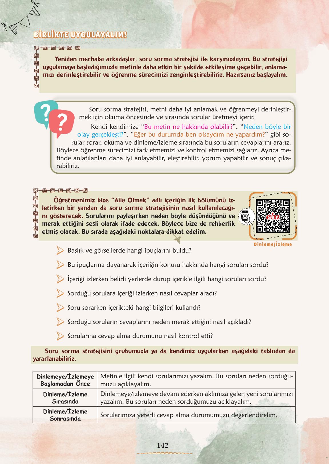 6. Sınıf Türkçe 1. Kitap Meb Yayınları Ders Kitabı Sayfa 143 Cevapları 6. Sınıf Türkçe 1. Kitap Meb Yayınları Ders Kitabı Sayfa 143 Cevapları