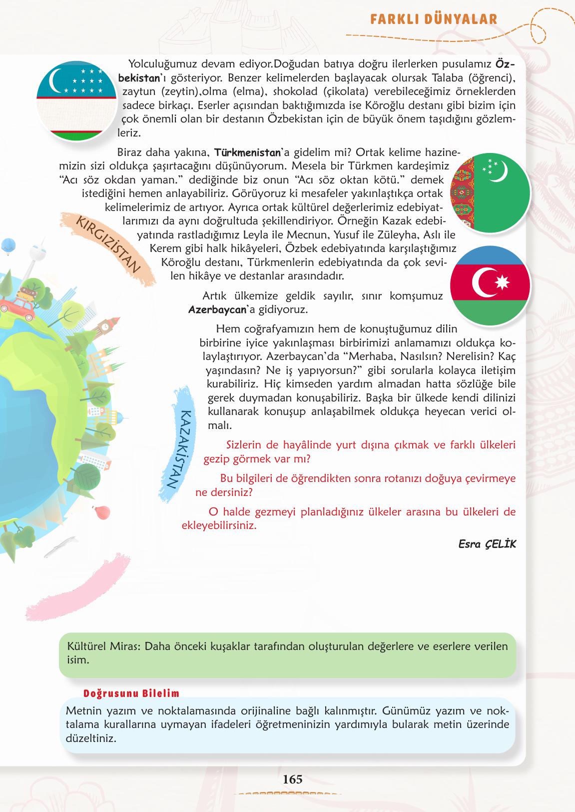 6. Sınıf Türkçe 1. Kitap Meb Yayınları Ders Kitabı Sayfa 166 Cevapları 6. Sınıf Türkçe 1. Kitap Meb Yayınları Ders Kitabı Sayfa 166 Cevapları