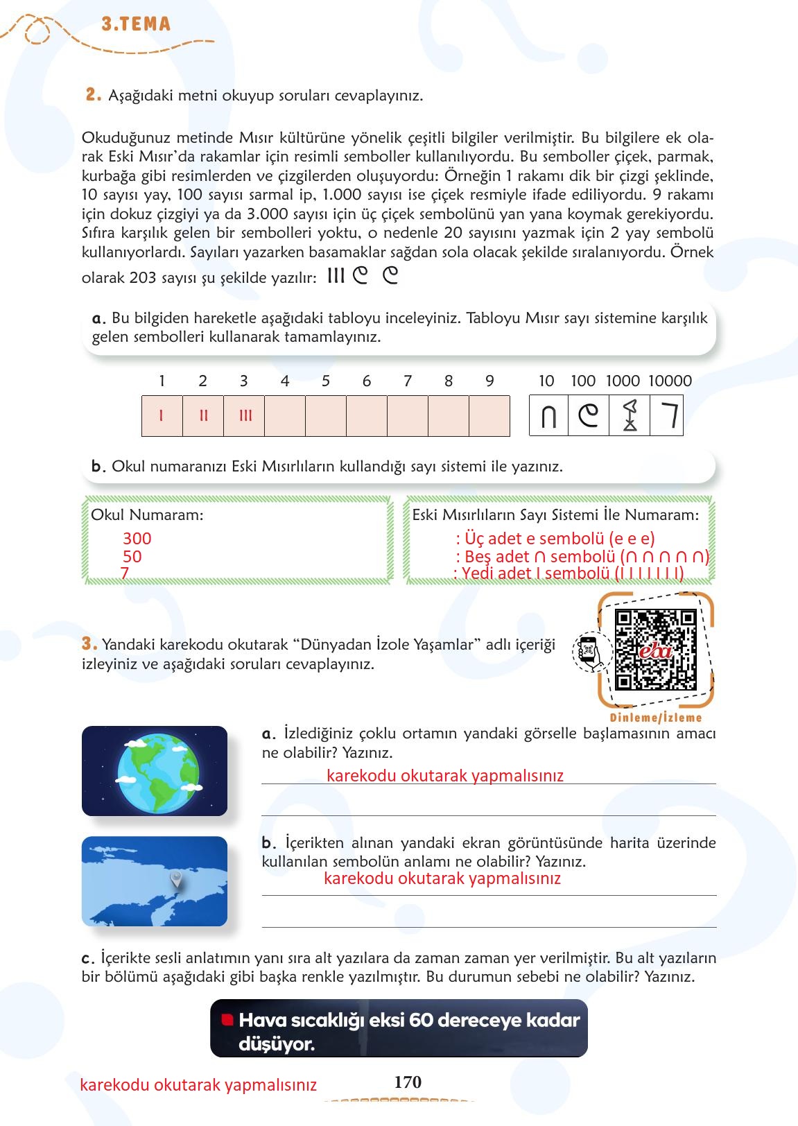 6. Sınıf Türkçe 1. Kitap Meb Yayınları Ders Kitabı Sayfa 171 Cevapları 6. Sınıf Türkçe 1. Kitap Meb Yayınları Ders Kitabı Sayfa 171 Cevapları
