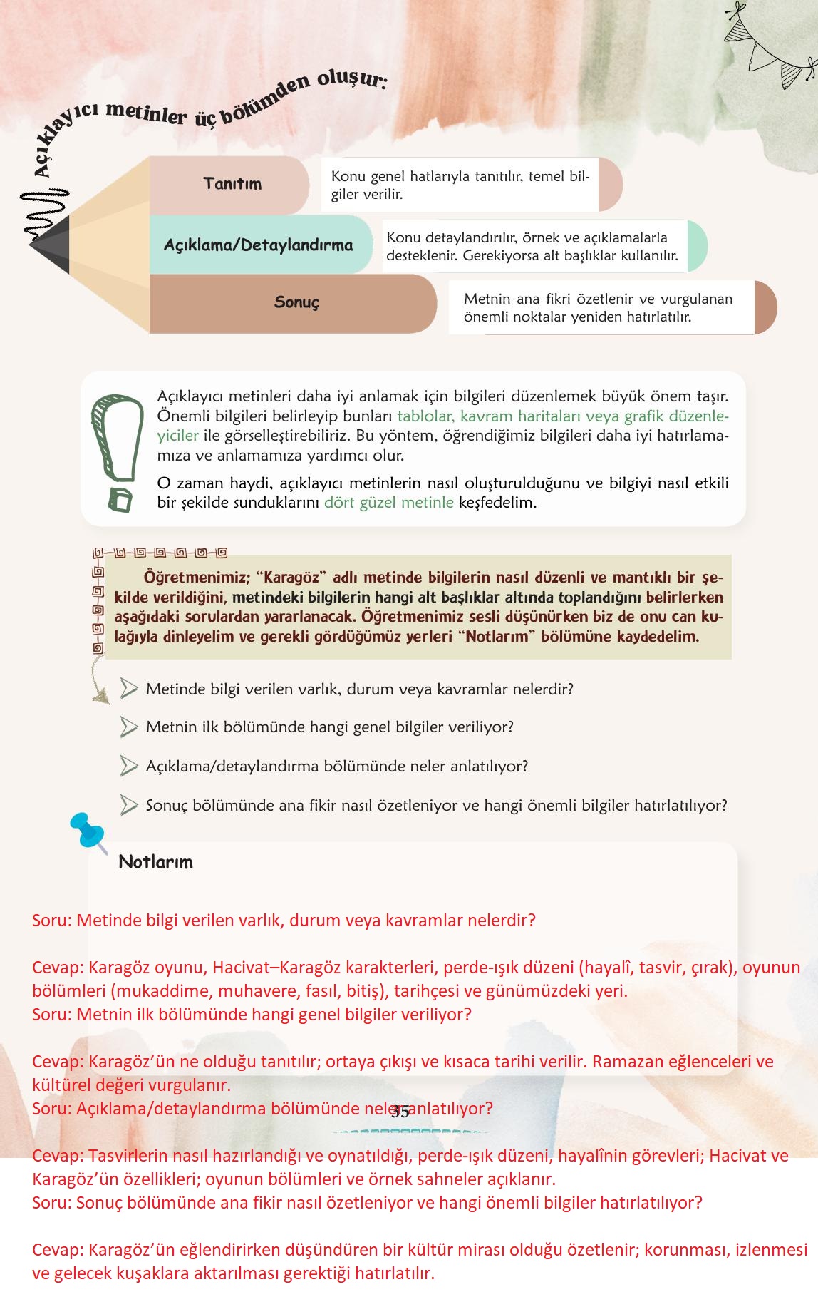 6. Sınıf Türkçe 1. Kitap Meb Yayınları Ders Kitabı Sayfa 36 Cevapları 6. Sınıf Türkçe 1. Kitap Meb Yayınları Ders Kitabı Sayfa 36 Cevapları