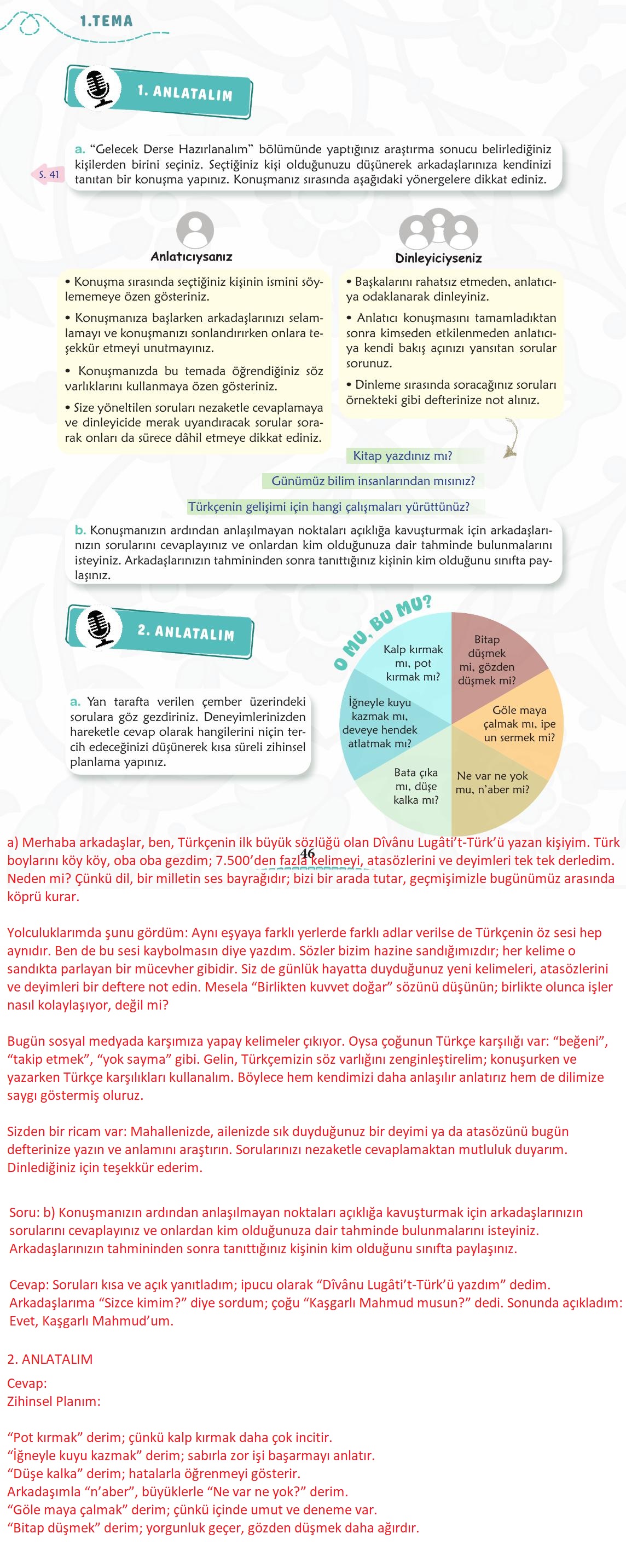 6. Sınıf Türkçe 1. Kitap Meb Yayınları Ders Kitabı Sayfa 47 Cevapları 6. Sınıf Türkçe 1. Kitap Meb Yayınları Ders Kitabı Sayfa 47 Cevapları