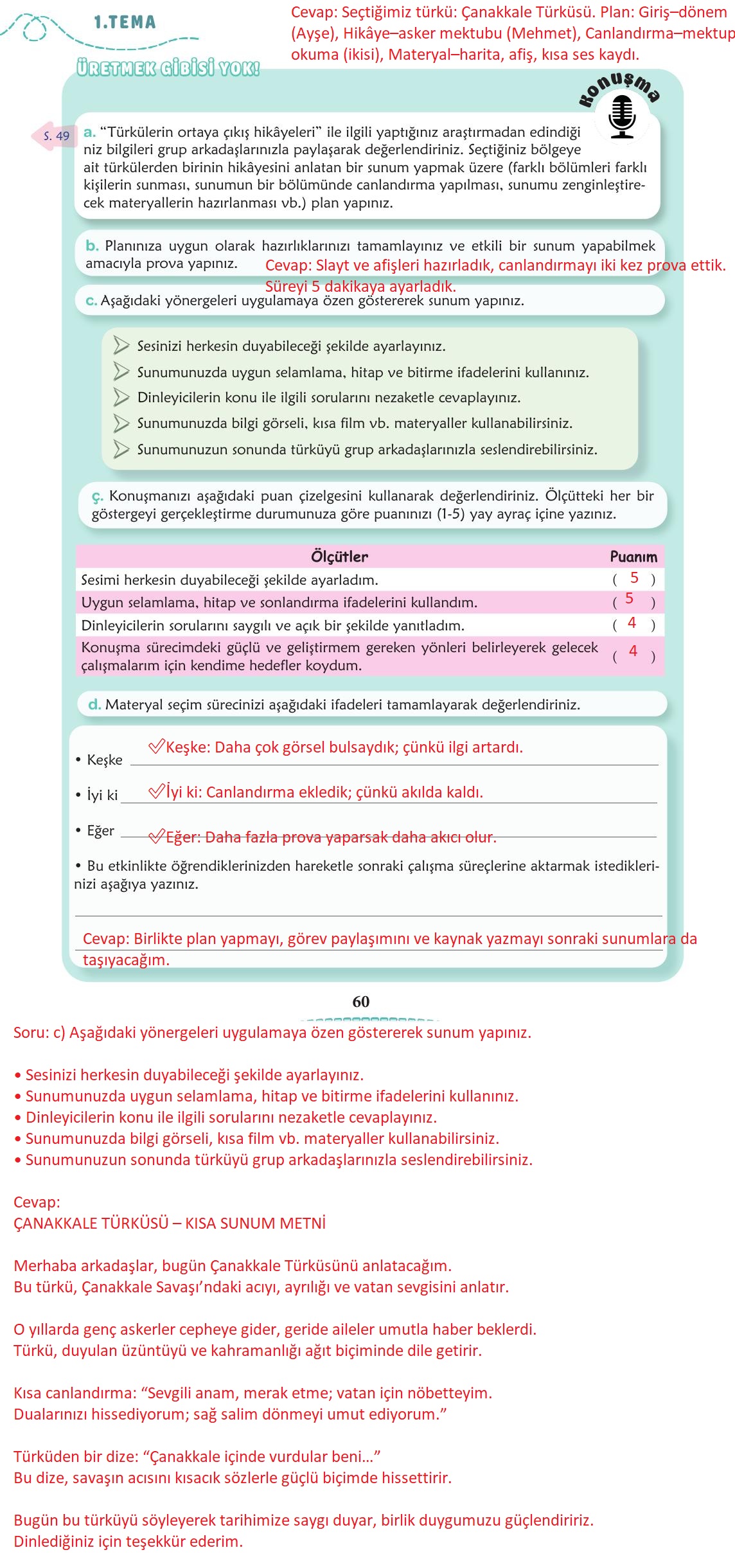 6. Sınıf Türkçe 1. Kitap Meb Yayınları Ders Kitabı Sayfa 61 Cevapları 6. Sınıf Türkçe 1. Kitap Meb Yayınları Ders Kitabı Sayfa 61 Cevapları