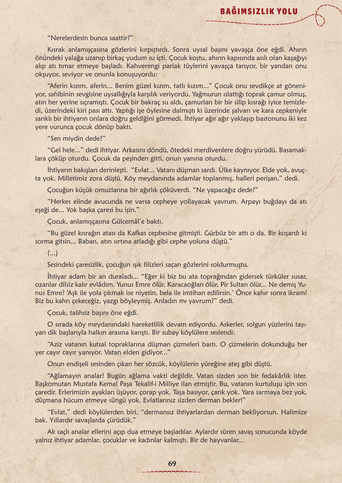 6. Sınıf Türkçe 1. Kitap Meb Yayınları Ders Kitabı Sayfa 70 Cevapları 6. Sınıf Türkçe 1. Kitap Meb Yayınları Ders Kitabı Sayfa 70 Cevapları