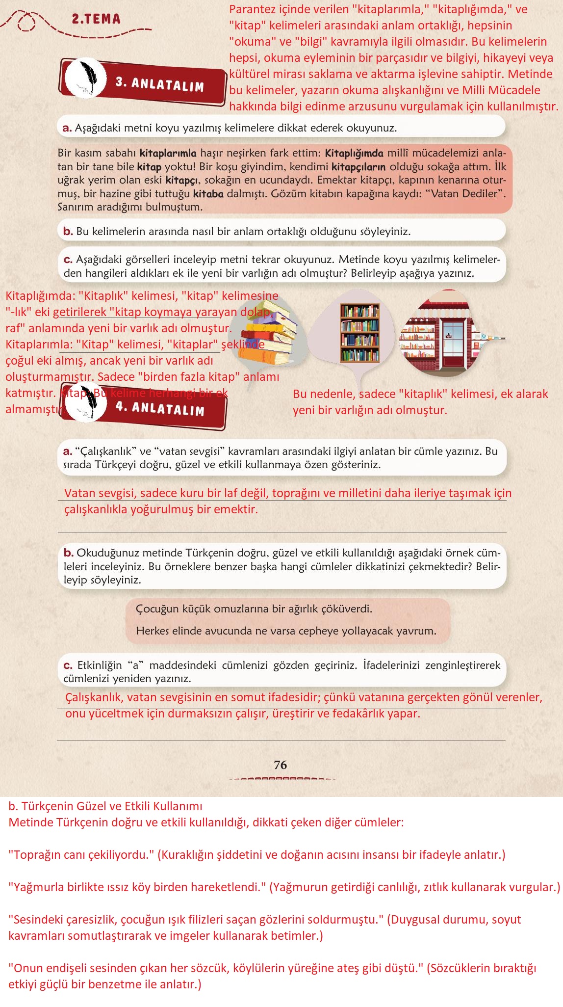 6. Sınıf Türkçe 1. Kitap Meb Yayınları Ders Kitabı Sayfa 77 Cevapları 6. Sınıf Türkçe 1. Kitap Meb Yayınları Ders Kitabı Sayfa 77 Cevapları