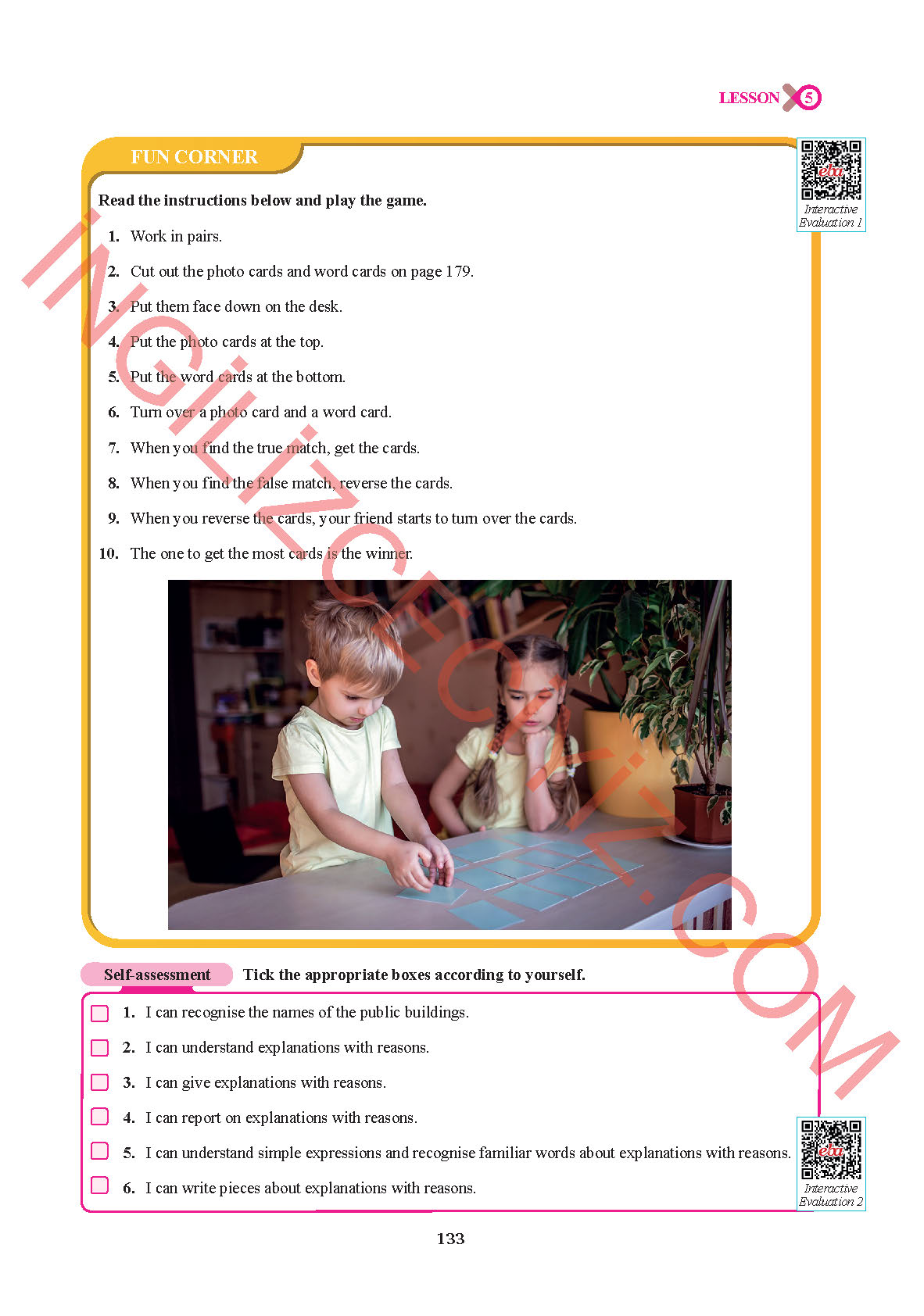 7. Sınıf İngilizce Sdr İpekyolu Yayınları Kitabı Sayfa 133 Cevapları