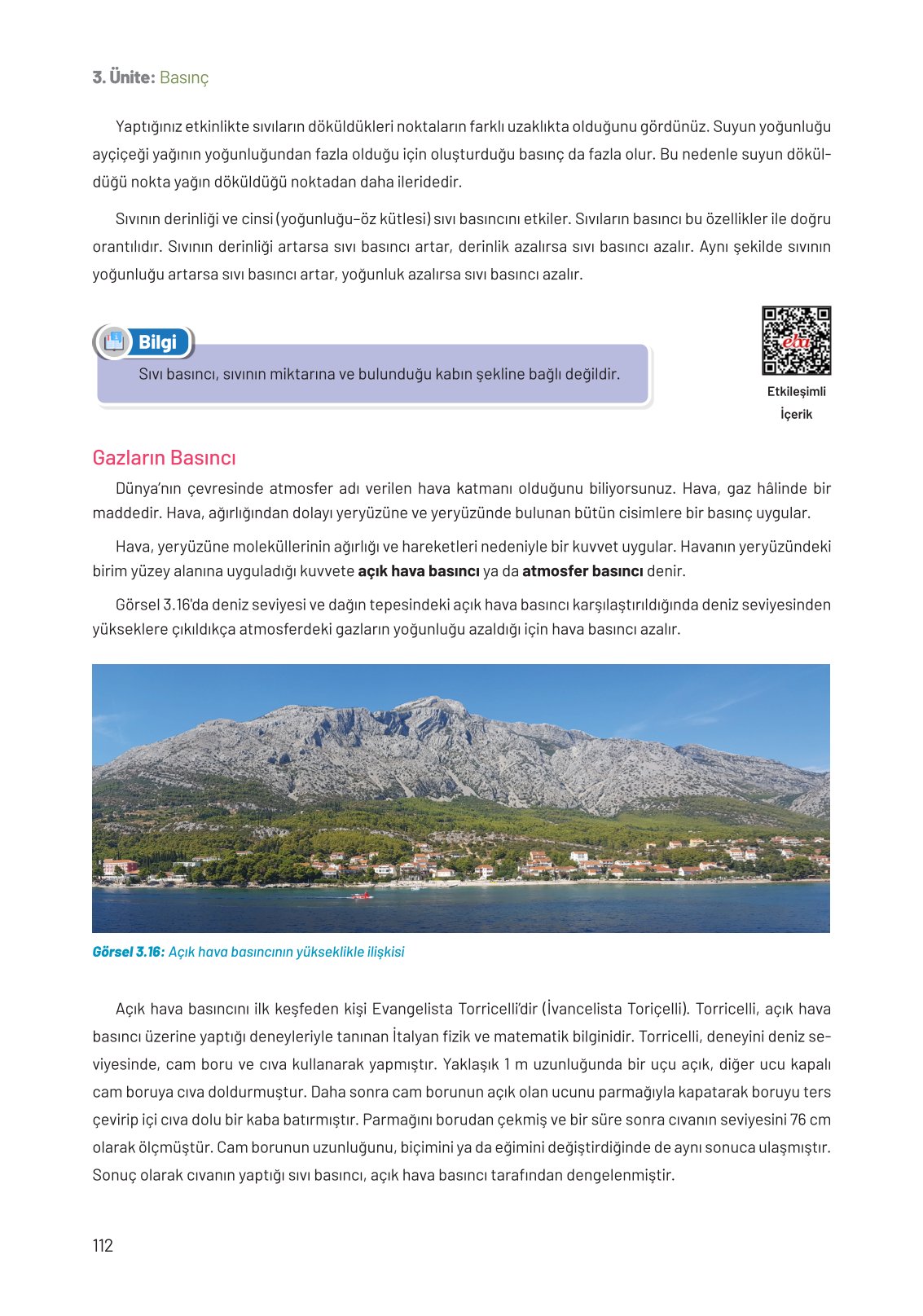 8. Sınıf Hecce Yayıncılık Fen Bilimleri Ders Kitabı Sayfa 112 Cevapları