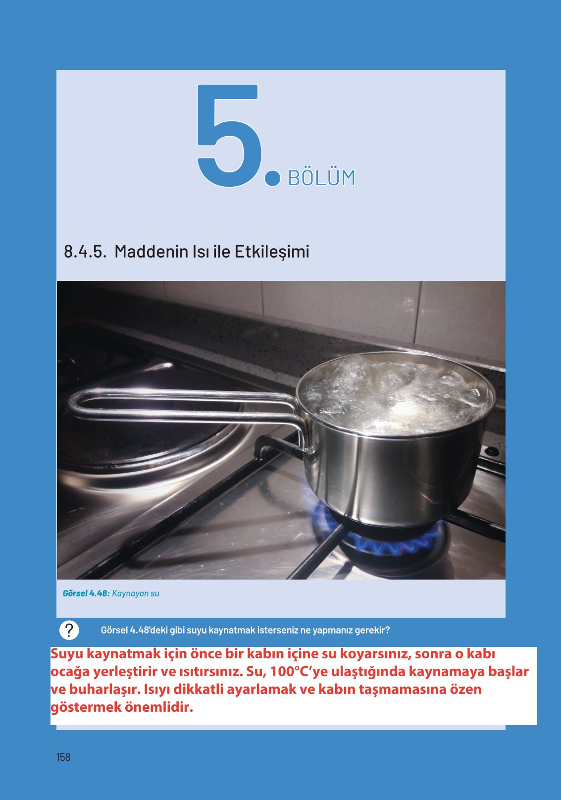 8. Sınıf Hecce Yayıncılık Fen Bilimleri Ders Kitabı Sayfa 158 Cevapları