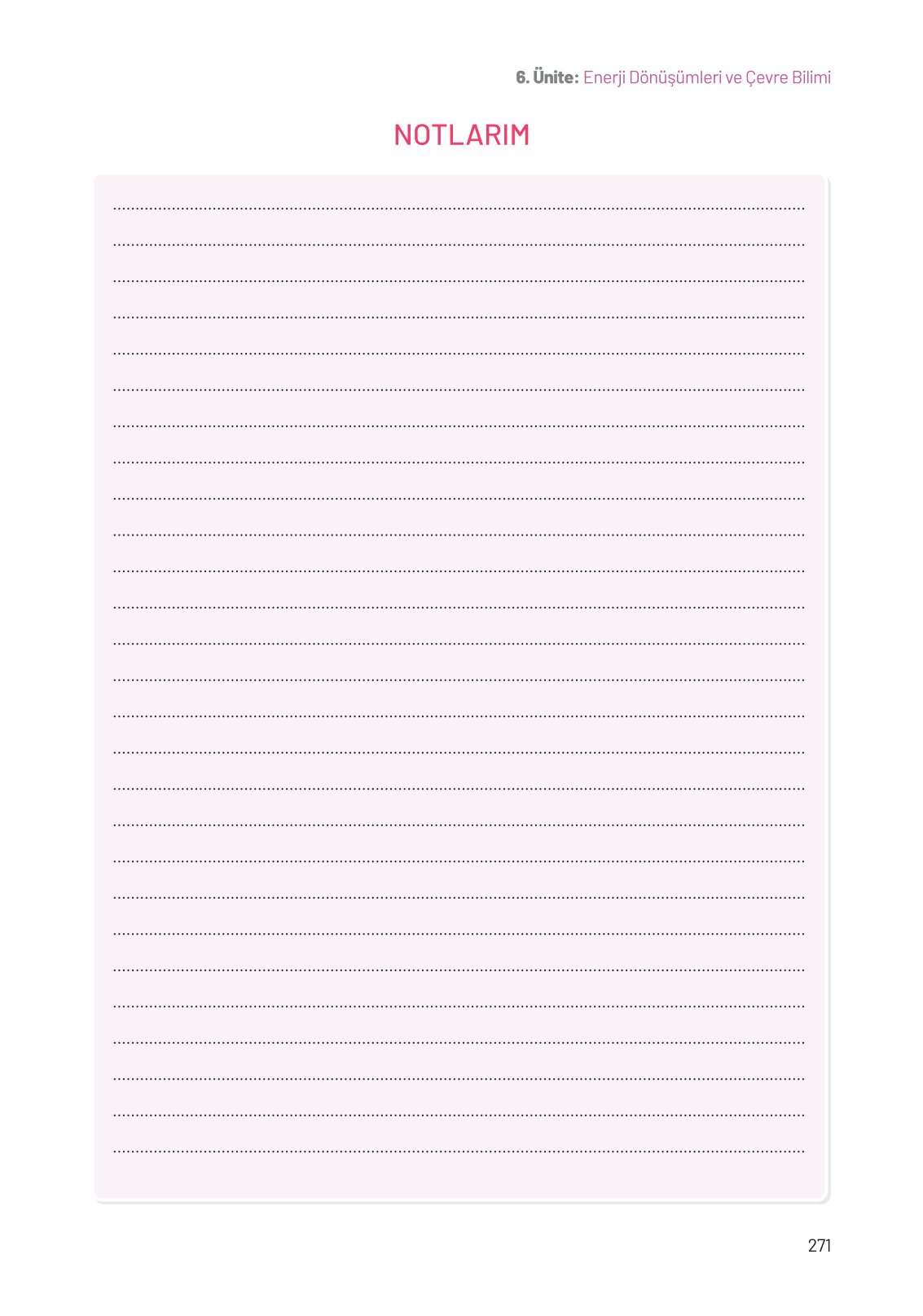 8. Sınıf Hecce Yayıncılık Fen Bilimleri Ders Kitabı Sayfa 271 Cevapları