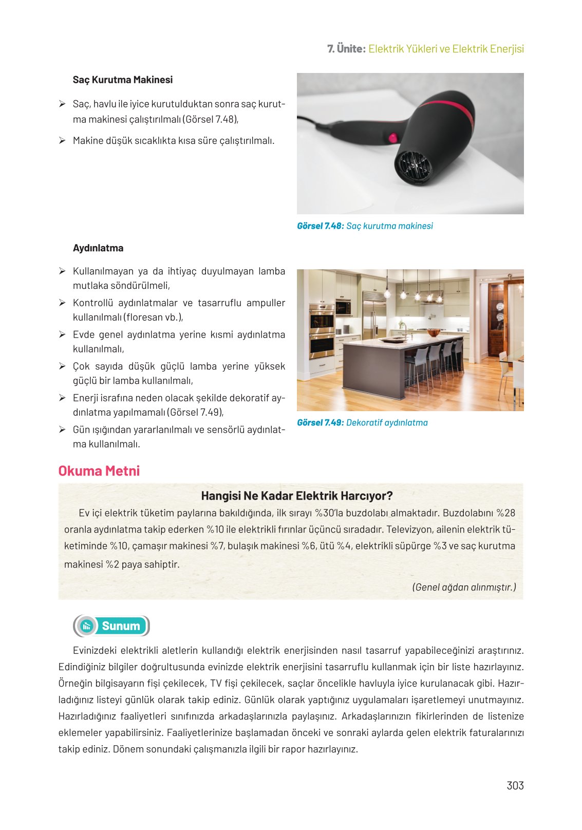 8. Sınıf Hecce Yayıncılık Fen Bilimleri Ders Kitabı Sayfa 303 Cevapları