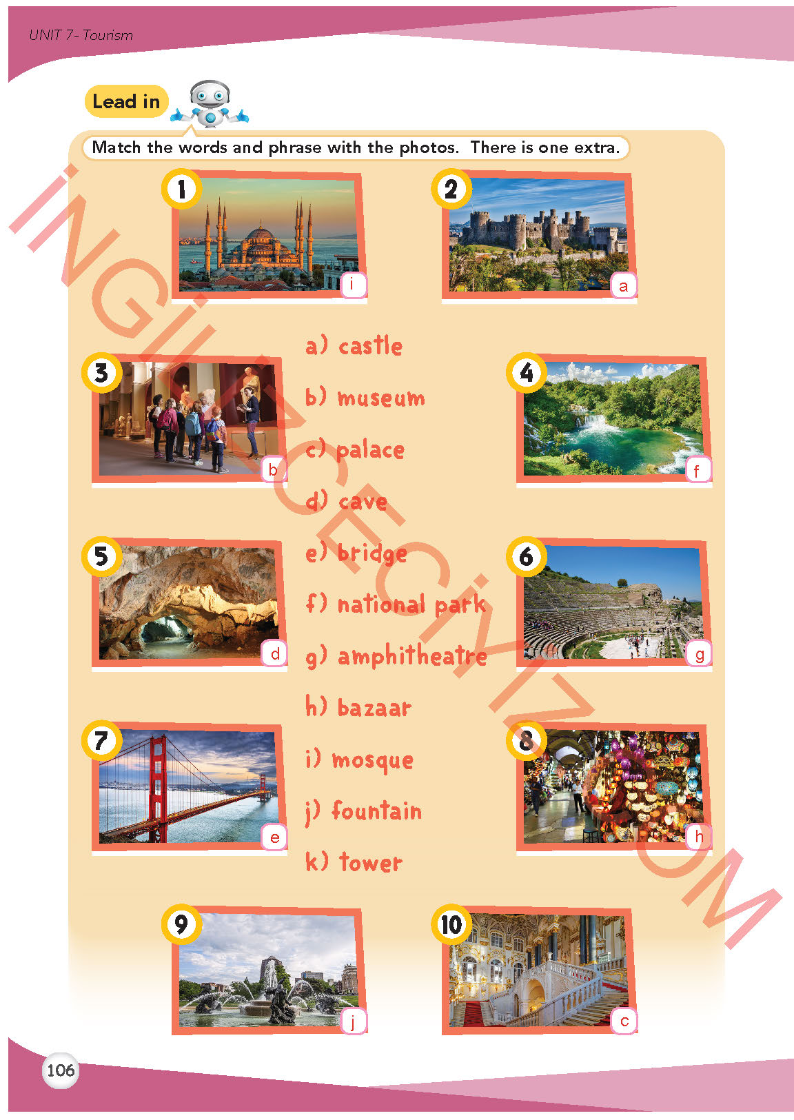 8. Sınıf İngilizce Meb Yayınları Kitabı Sayfa 106 Cevapları