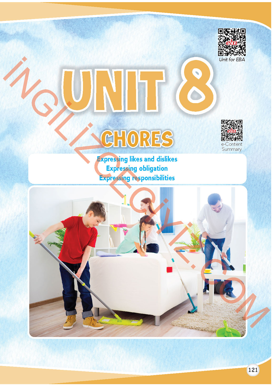 8. Sınıf İngilizce Meb Yayınları Kitabı Sayfa 121 Cevapları