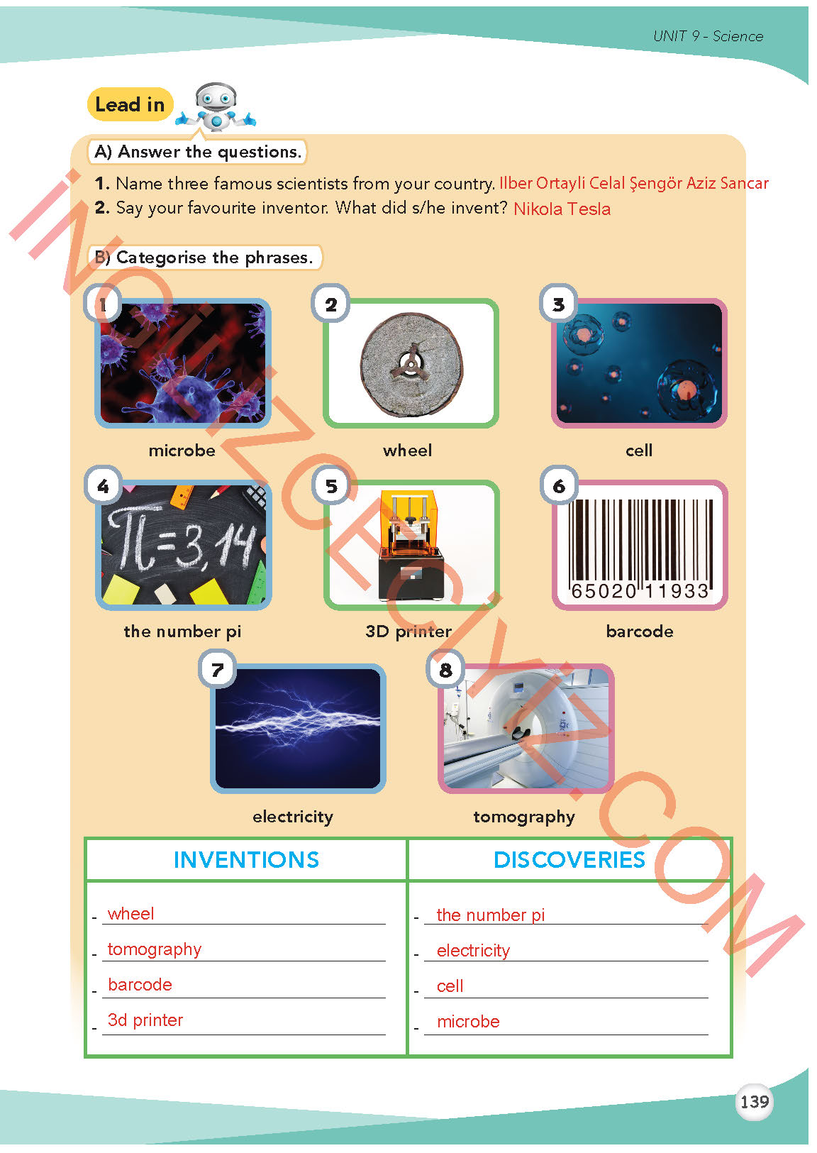 8. Sınıf İngilizce Meb Yayınları Kitabı Sayfa 139 Cevapları 8. Sınıf İngilizce Meb Yayınları Kitabı Sayfa 139 Cevapları
