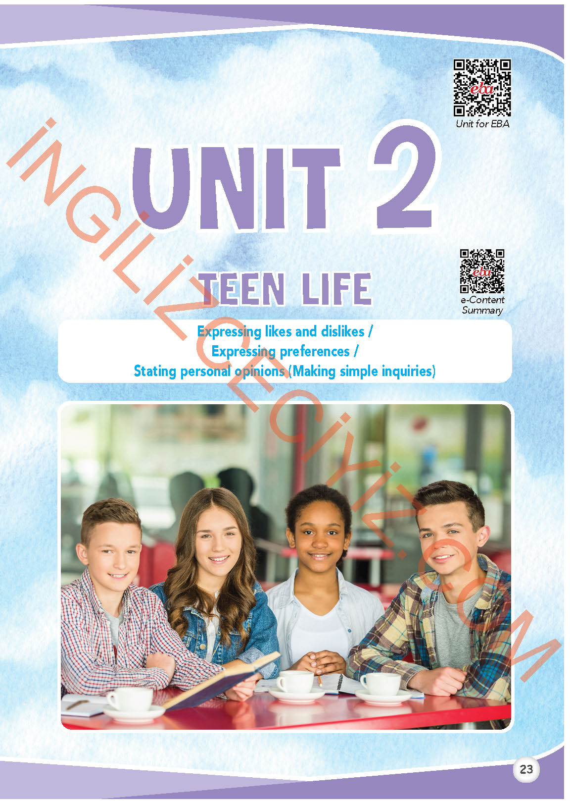 8. Sınıf İngilizce Meb Yayınları Kitabı Sayfa 23 Cevapları 8. Sınıf İngilizce Meb Yayınları Kitabı Sayfa 23 Cevapları