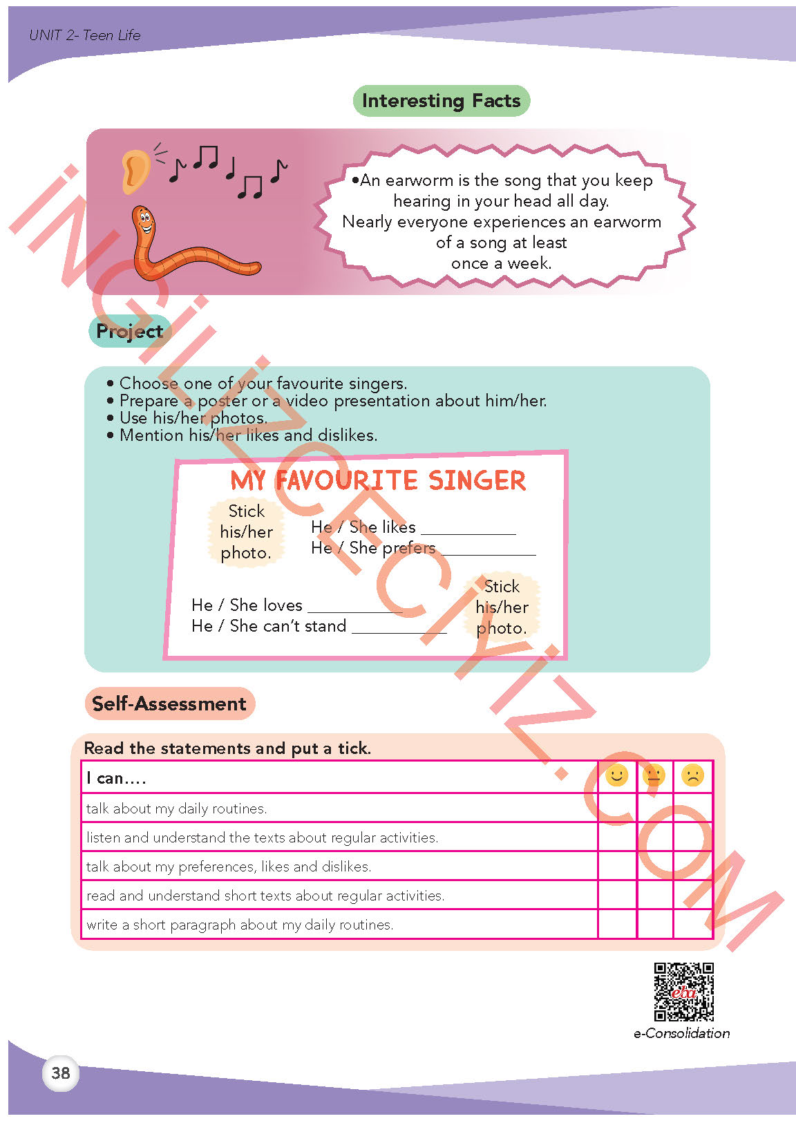 8. Sınıf İngilizce Meb Yayınları Kitabı Sayfa 38 Cevapları