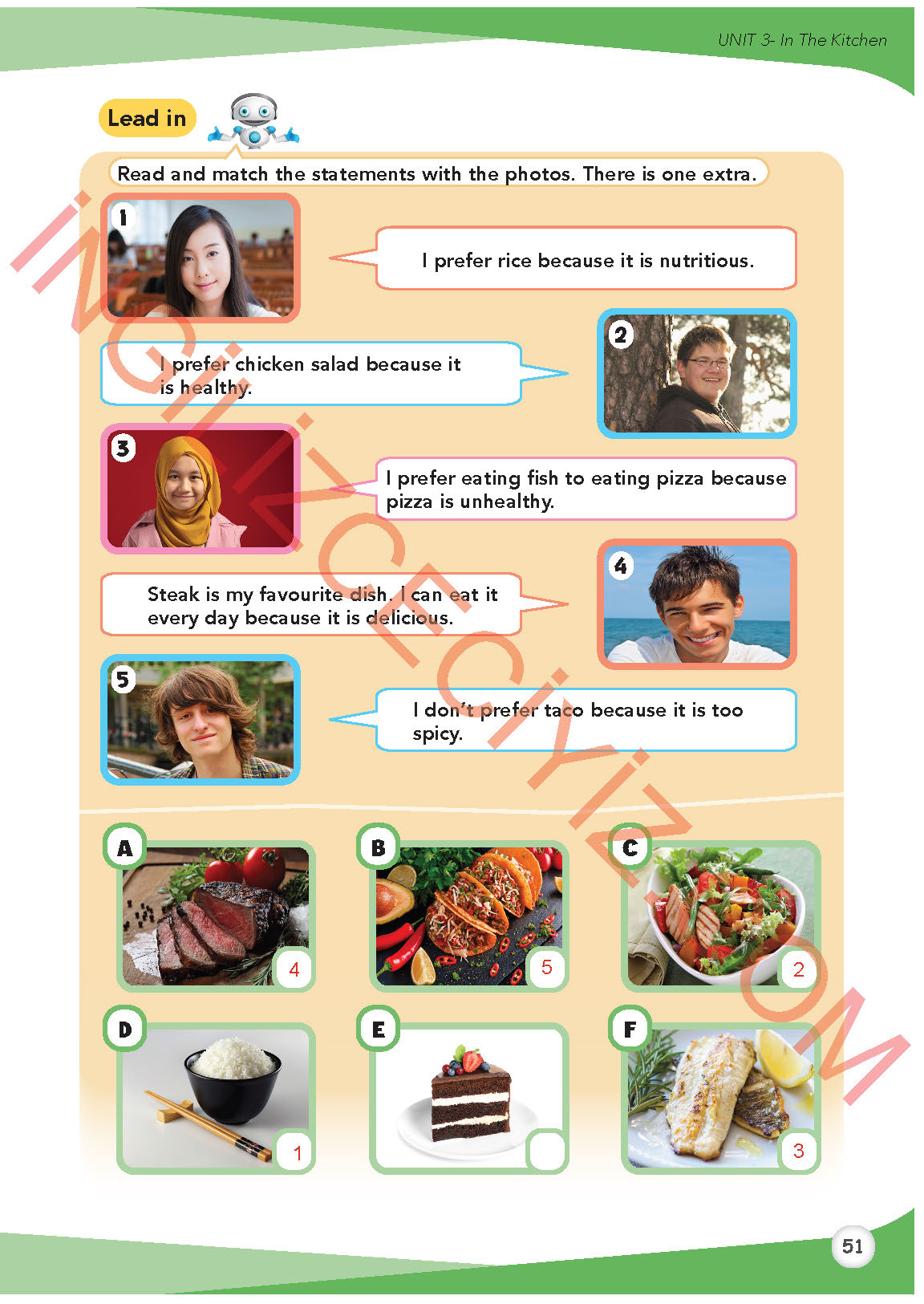 8. Sınıf İngilizce Meb Yayınları Kitabı Sayfa 51 Cevapları 8. Sınıf İngilizce Meb Yayınları Kitabı Sayfa 51 Cevapları