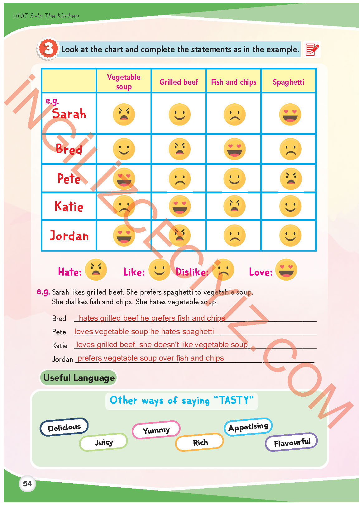 8. Sınıf İngilizce Meb Yayınları Kitabı Sayfa 54 Cevapları 8. Sınıf İngilizce Meb Yayınları Kitabı Sayfa 54 Cevapları