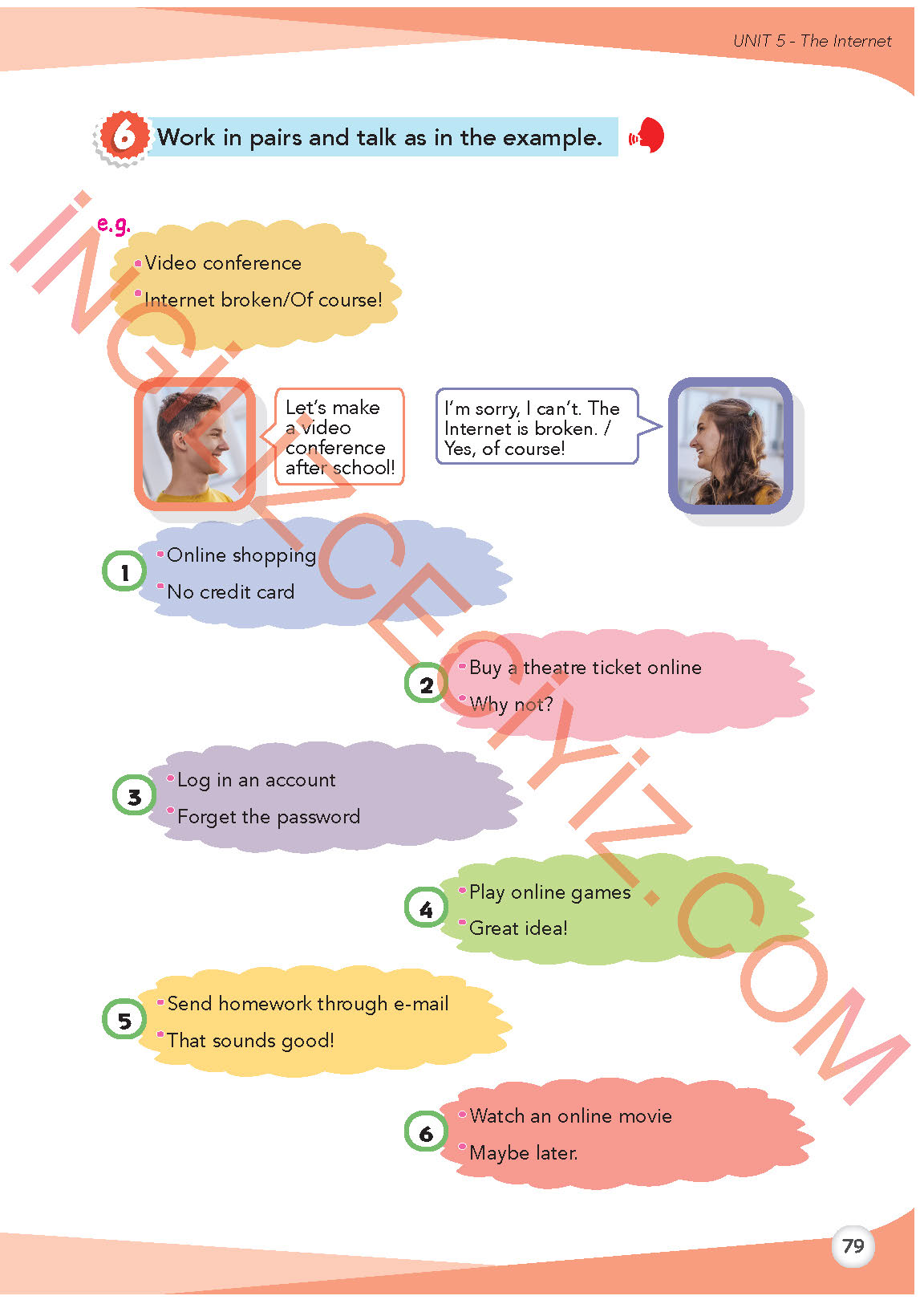 8. Sınıf İngilizce Meb Yayınları Kitabı Sayfa 79 Cevapları